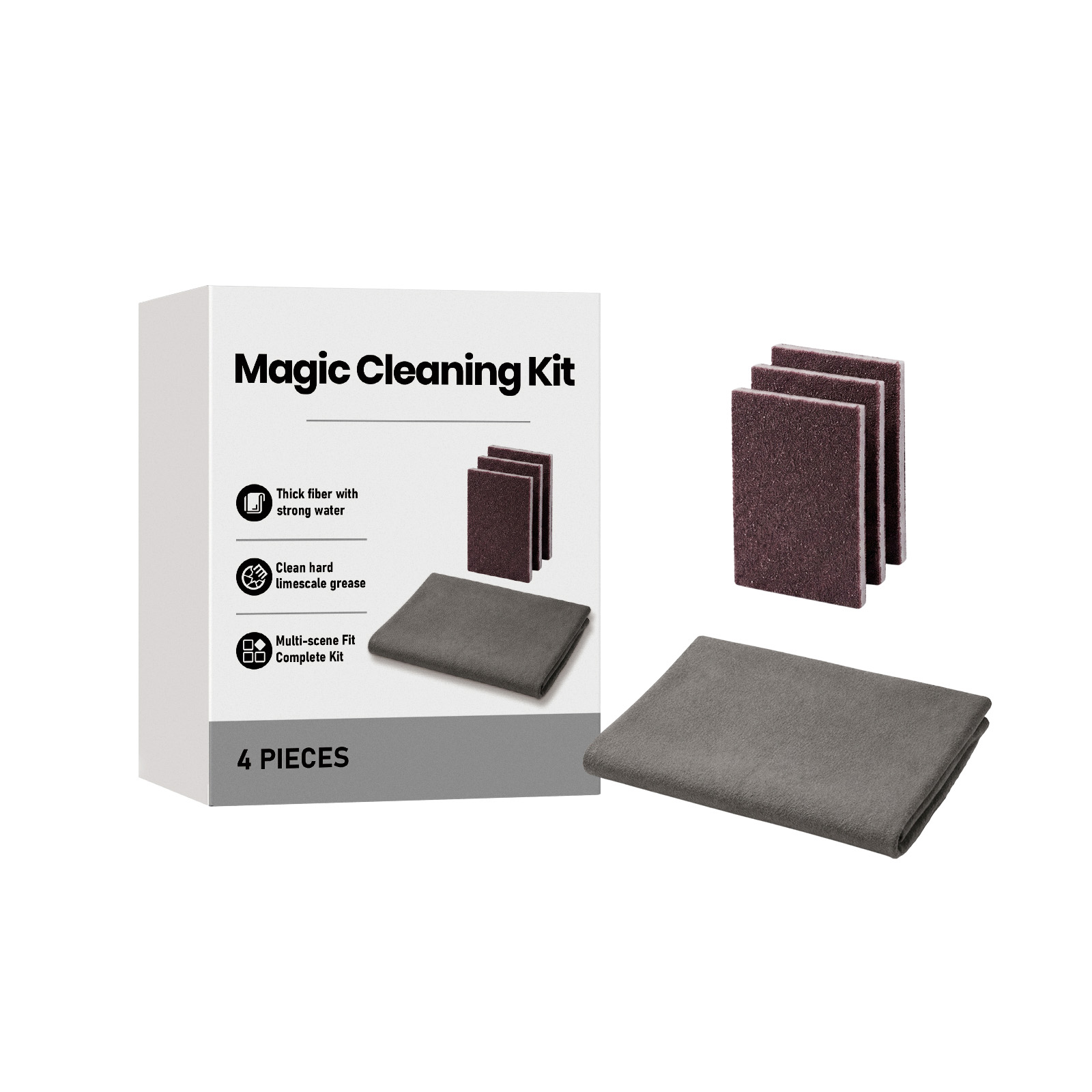 Magic Cleaning Kit Multi Function Whole House Cleaning Tool Household Decontamination Artifact Lazy Essential Combination