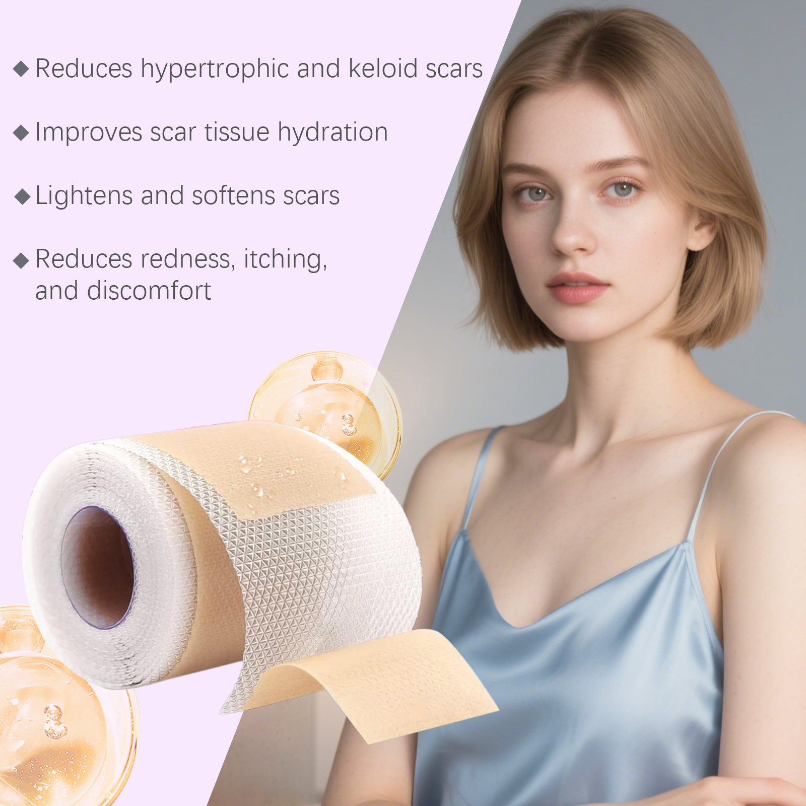 Body Nourishing Patch Mild Formula Protect Nourish Body Facial Skin Smooth Youthful Vital Care Patch
