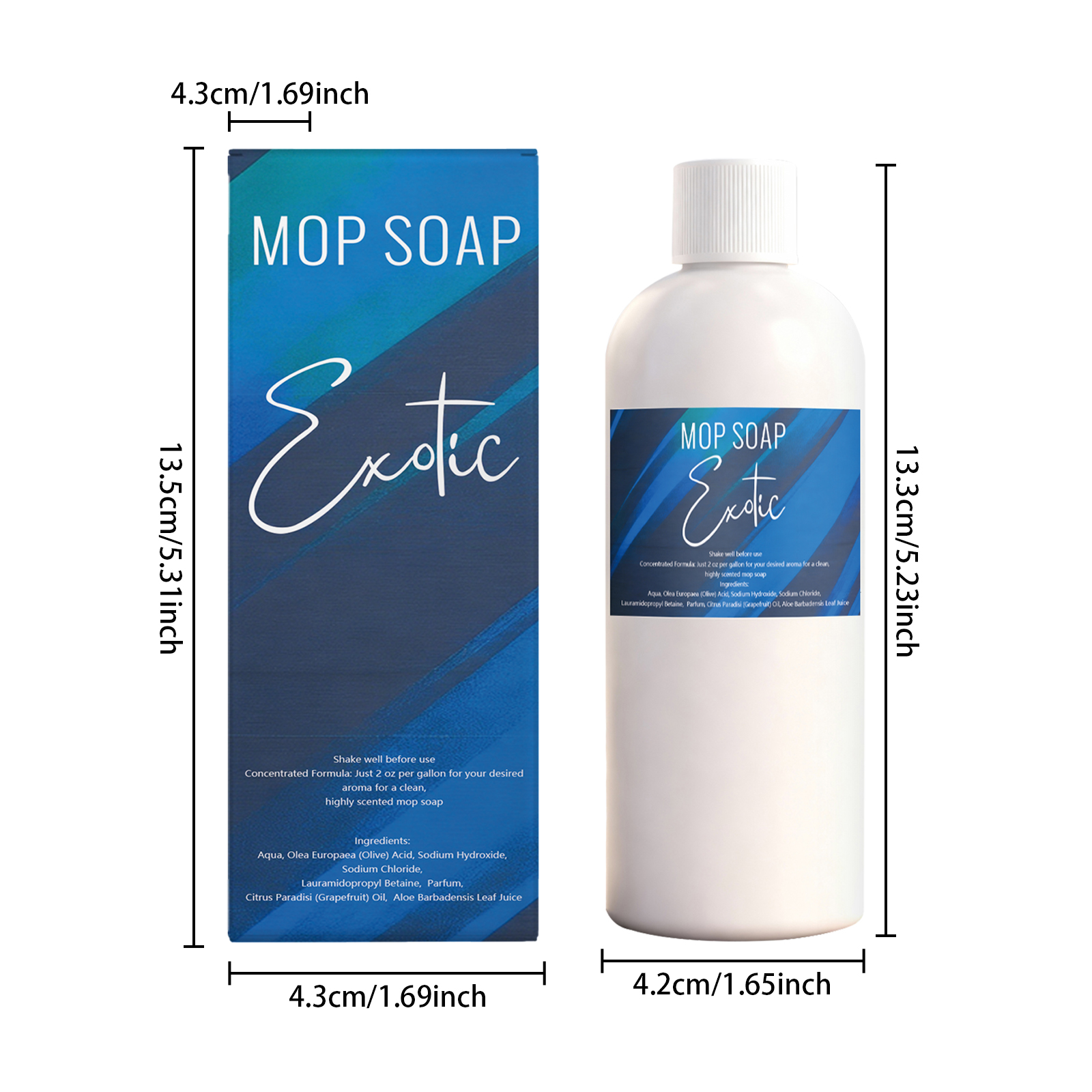 Floor Cleaner Household Tile Decontamination Purification Fragrance Brightening Maintenance Daily Application
