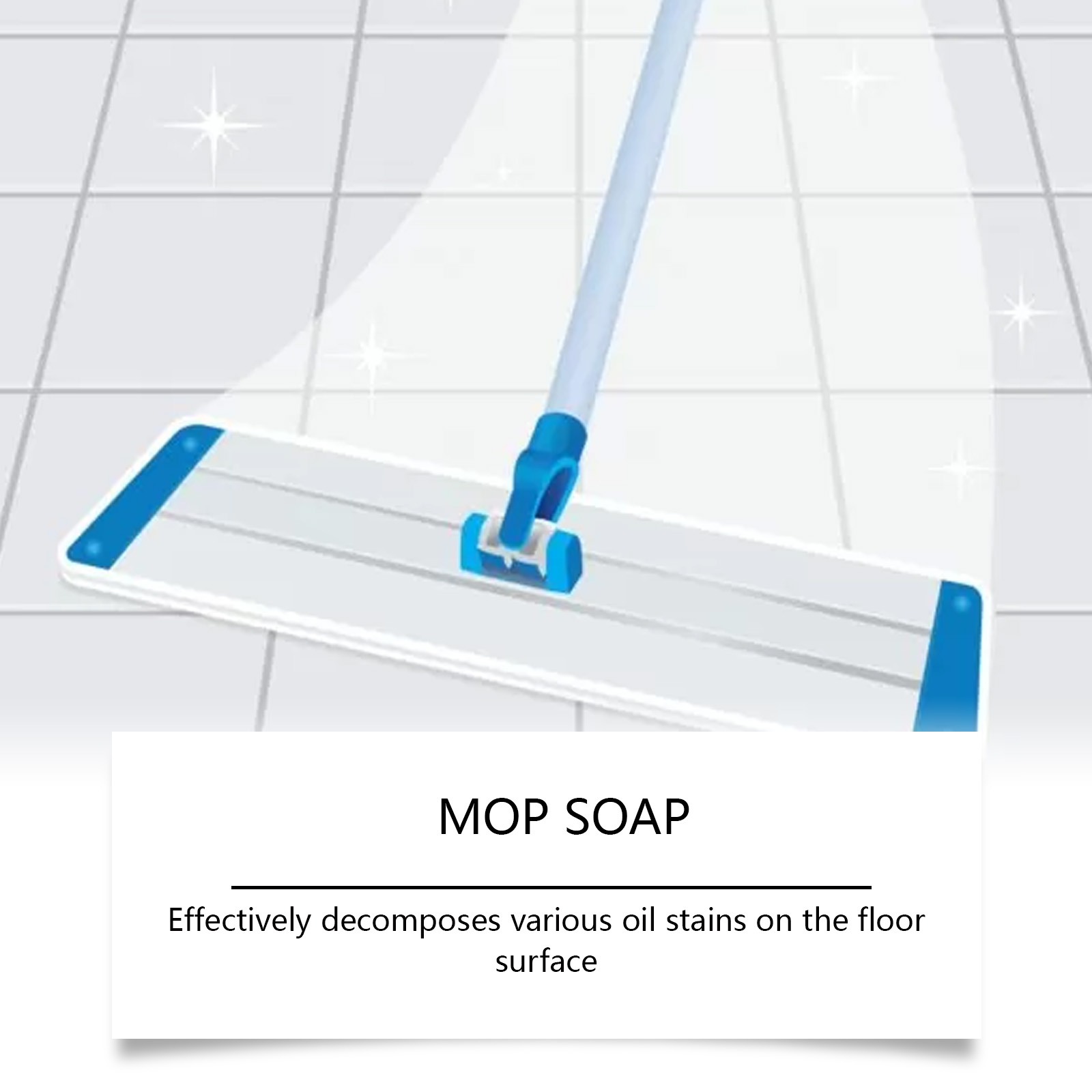Floor Cleaner Household Tile Decontamination Purification Fragrance Brightening Maintenance Daily Application