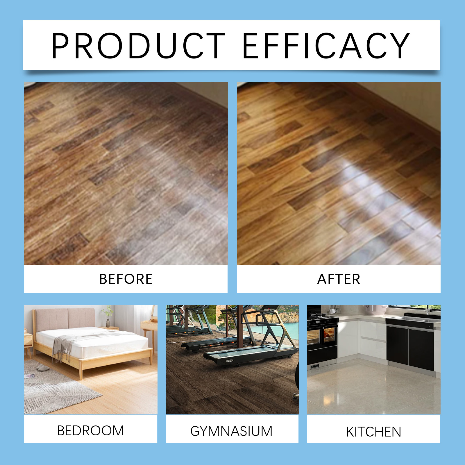 Floor Cleaner Household Tile Decontamination Purification Fragrance Brightening Maintenance Daily Application