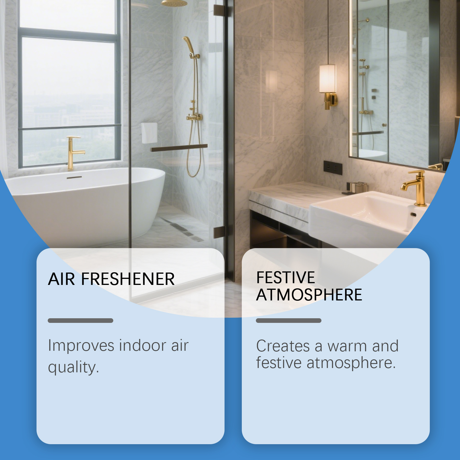 Winter Aroma Essential Oil Set Makes Fresh Indoor Air Create Festive Atmosphere Household Use