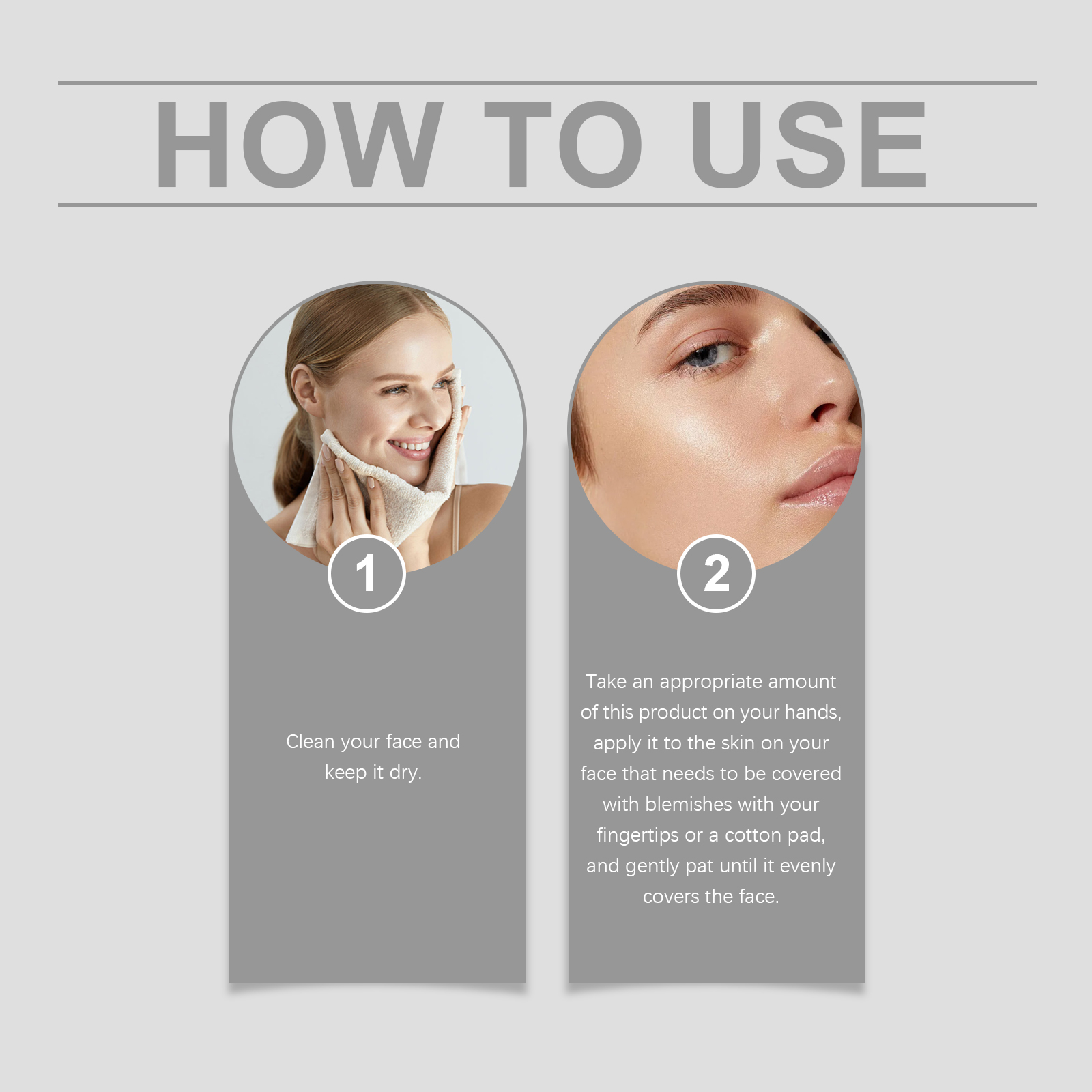 (Natural) Waterproof Moisturizing Concealer Hydrates Nourishes Skin Light Matte Oily Dry Skin Clear Texture