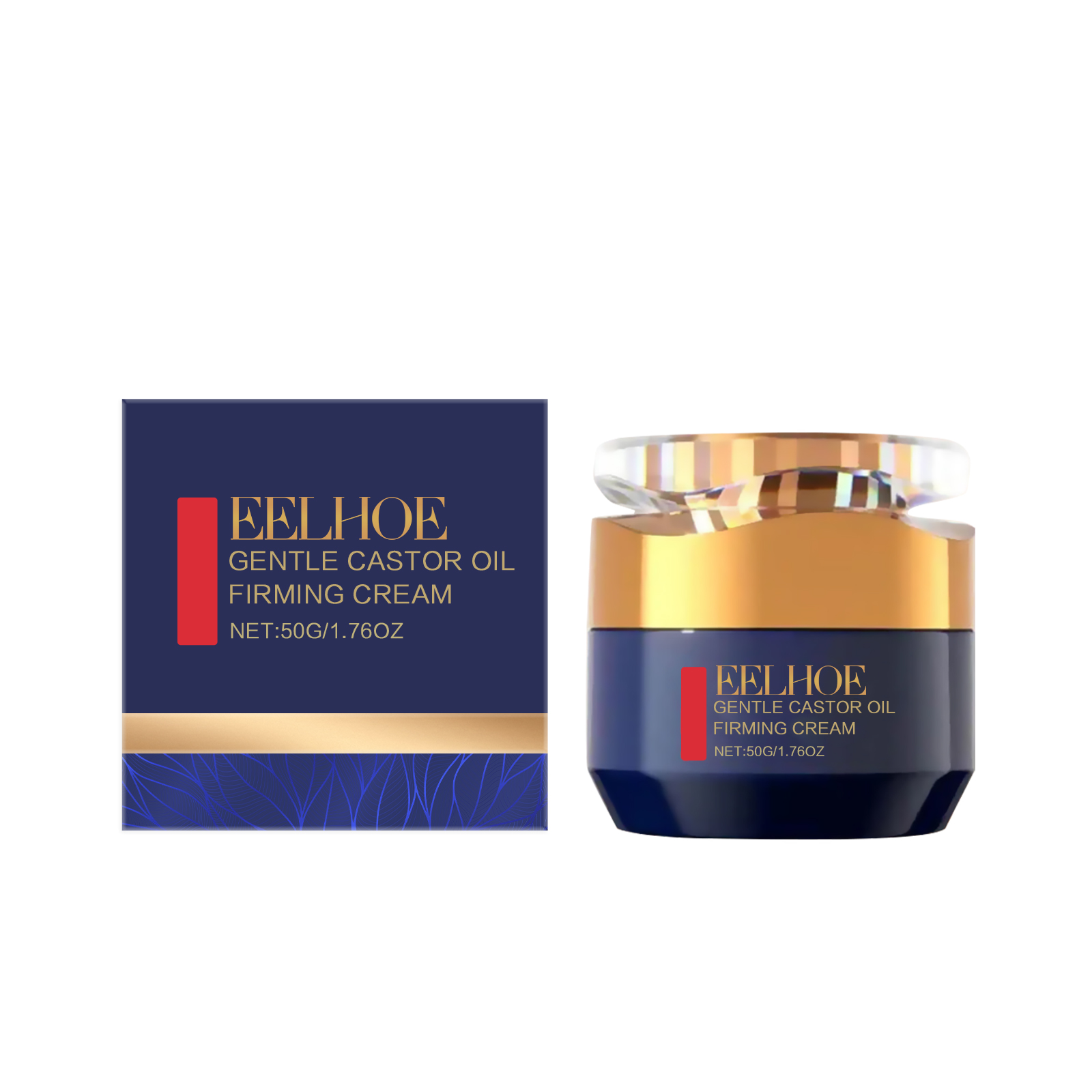 Castor Oil Moisturizing Face Cream Hydrates Nourishes Skin Fades Facial Fine Lines Moisturizes And Softens