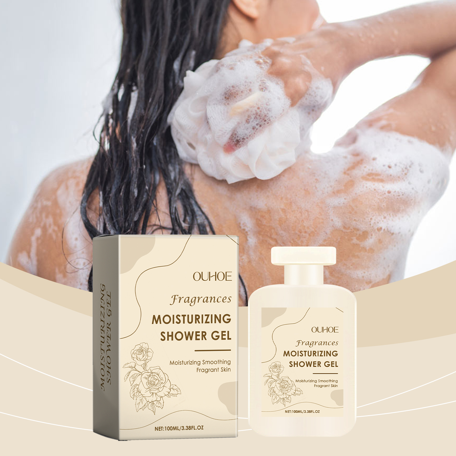 Perfume Moisturizing Body Wash For Body Cleansing Long Lasting Fragrance Hydrating Soft Refreshing Non Tight