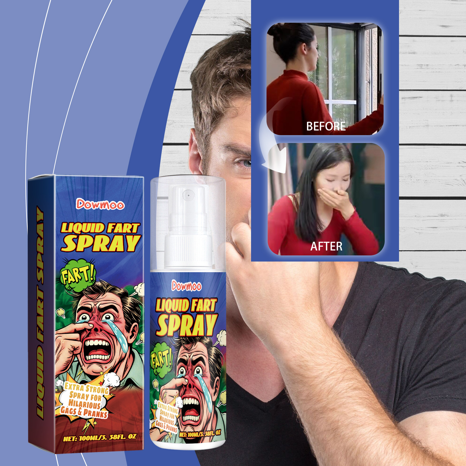 Prank Stink Spray April Fool Trick Entertainment Supply Portable Concentrated Liquid Fart Toy For Fun