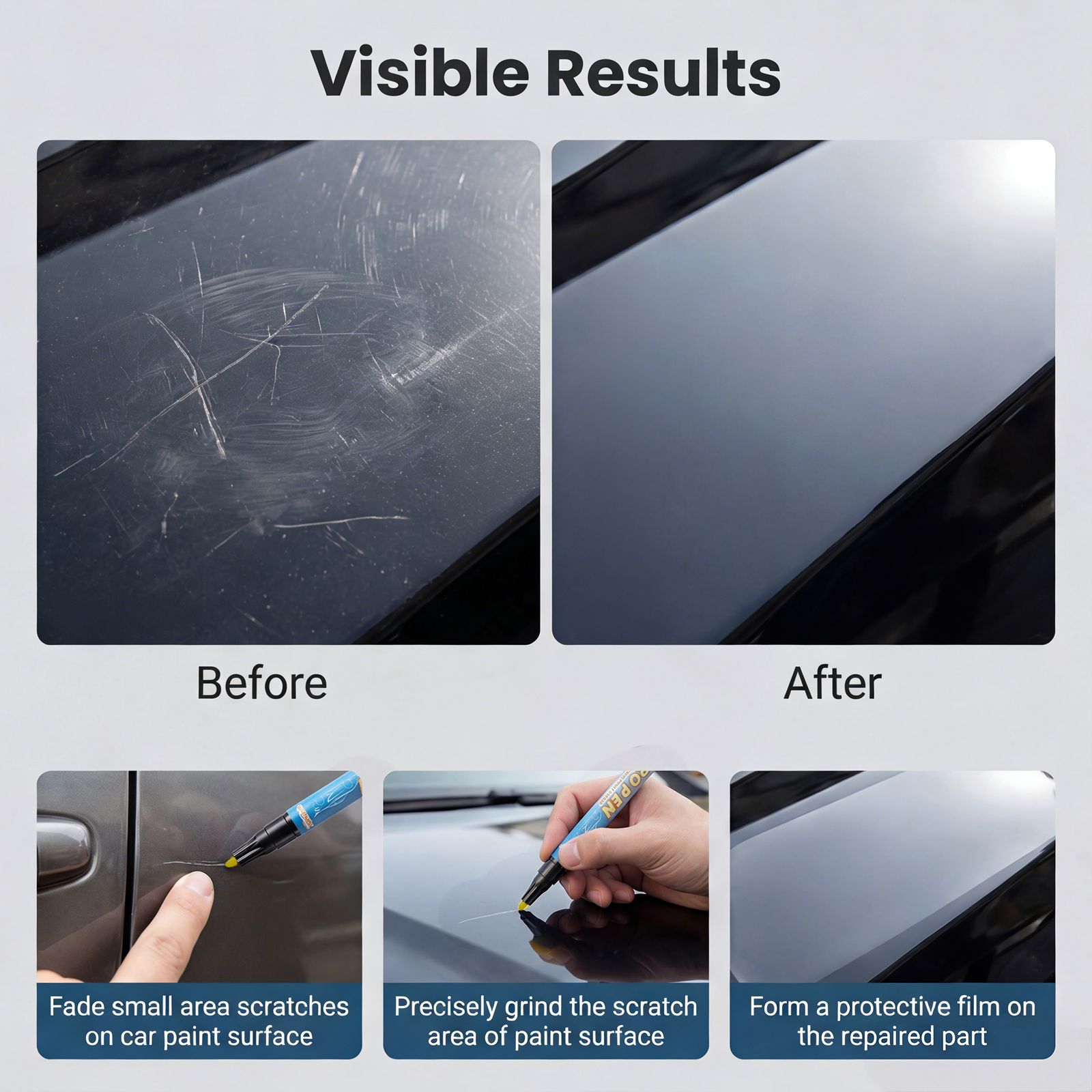 Car Scratch Repair Pen For Paint Surface Polishing And Daily Maintenance