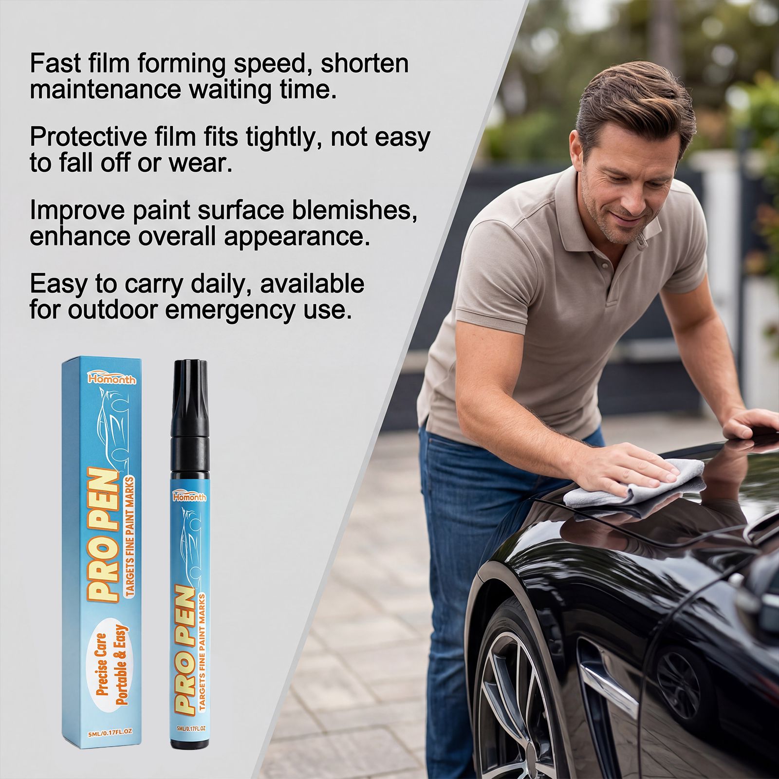 Car Scratch Repair Pen For Paint Surface Polishing And Daily Maintenance