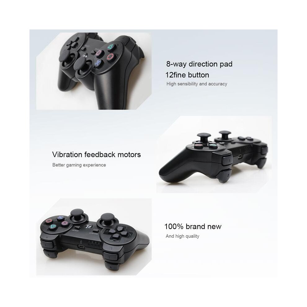(Purple) Wireless Gamepad for PS3 Joystick Console Controle For USB PC Controller For PS