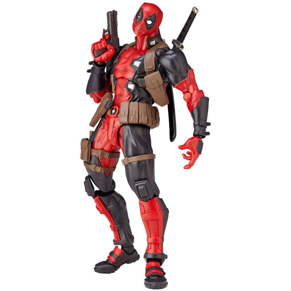 Deadpool Wade Winston Wilson Figure Toy with Hands Head Replaceble