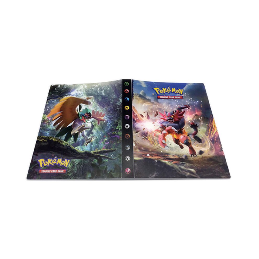 (Roaring Tiger) Ultra Pokemon Card Protection Folder Album Binder  Can Be  Hold 240 card