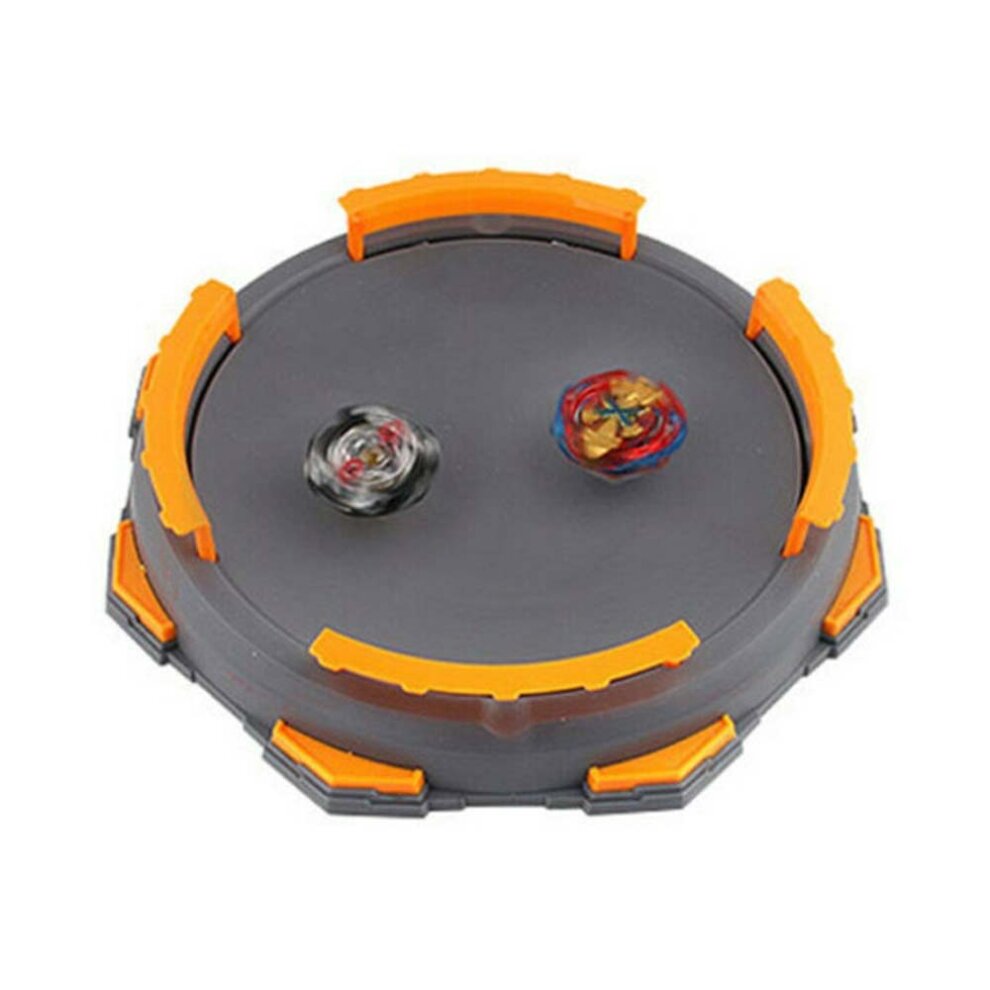 (Gray) Burst Gyro Arena Disk Exciting Duel Spinning Top Beyblades Launcher Stadium