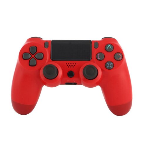 (Red) Wireless Game Controller Gamepad Bluetooth For PS4 Black Joystick DualShock 4