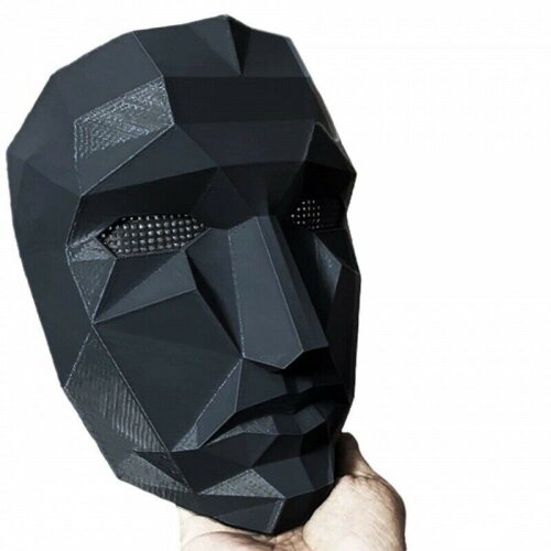 Squid Game Costume Mask Halloween Party Horror Accessory Triangle Square Circle Cosplay Shape Prop 2021 TV Character Boss Manager Cosplay