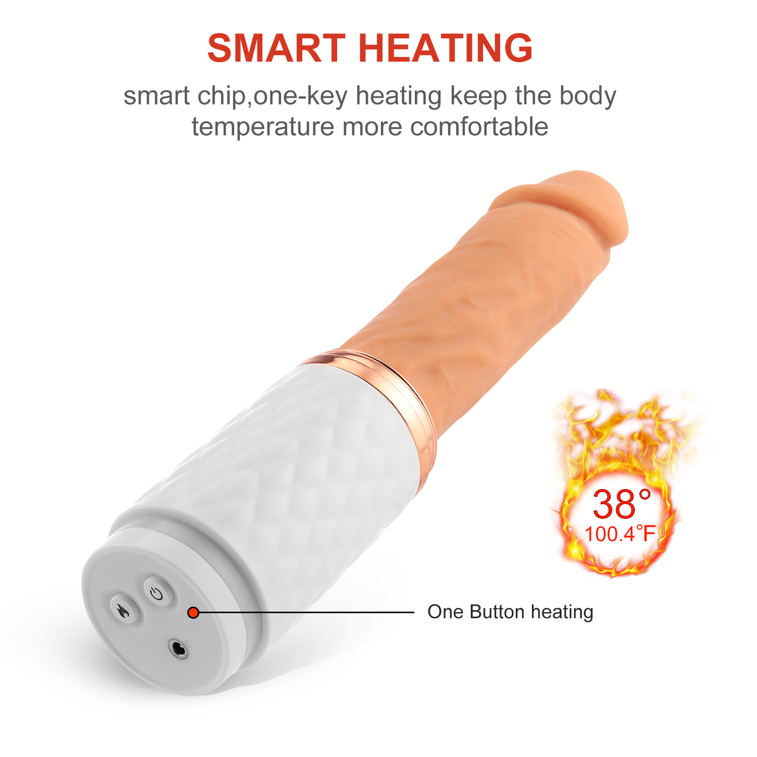 Sex Machine for Women Anal Prostate Dildo Vibrator Electric Fucking Love Sex Toys G spot Stimulator Automatic Thrusting Heating Wireless Remote Control Hands-Free with Strong Suction Cup for Adult Couples Gay Pleasure Play