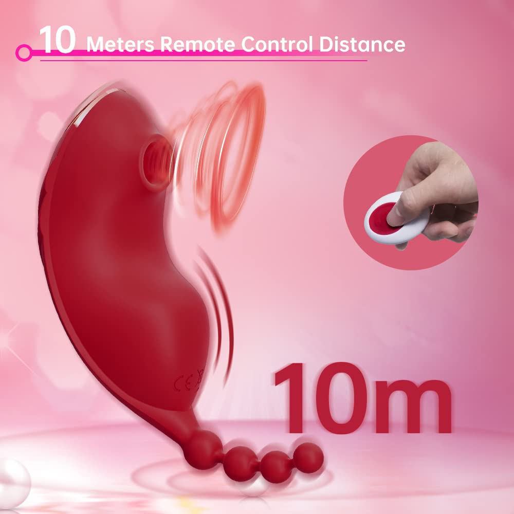 Sucking Vibrator Wearable Adult Sex Toys for Women Adult Sex Toy Clit Suckers Clitorals G Spot Stimulate Love Games Gifts for Girlfriend and Partner Remote Control