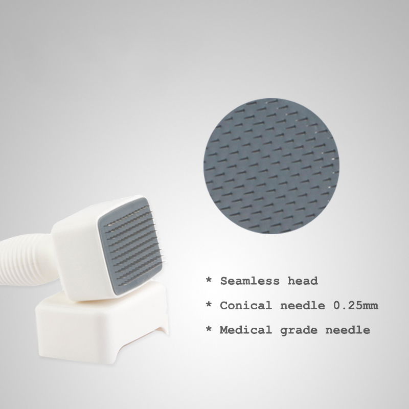 (0.25mm) Derma Roller System DRS 140 A Micro Needling Stamp Adjustable Needle Length Microneedle Real Needle for SkinCare Beard Growth Scalp Hair Re-Growth Acne Scar Pits Hair Loss Treatment