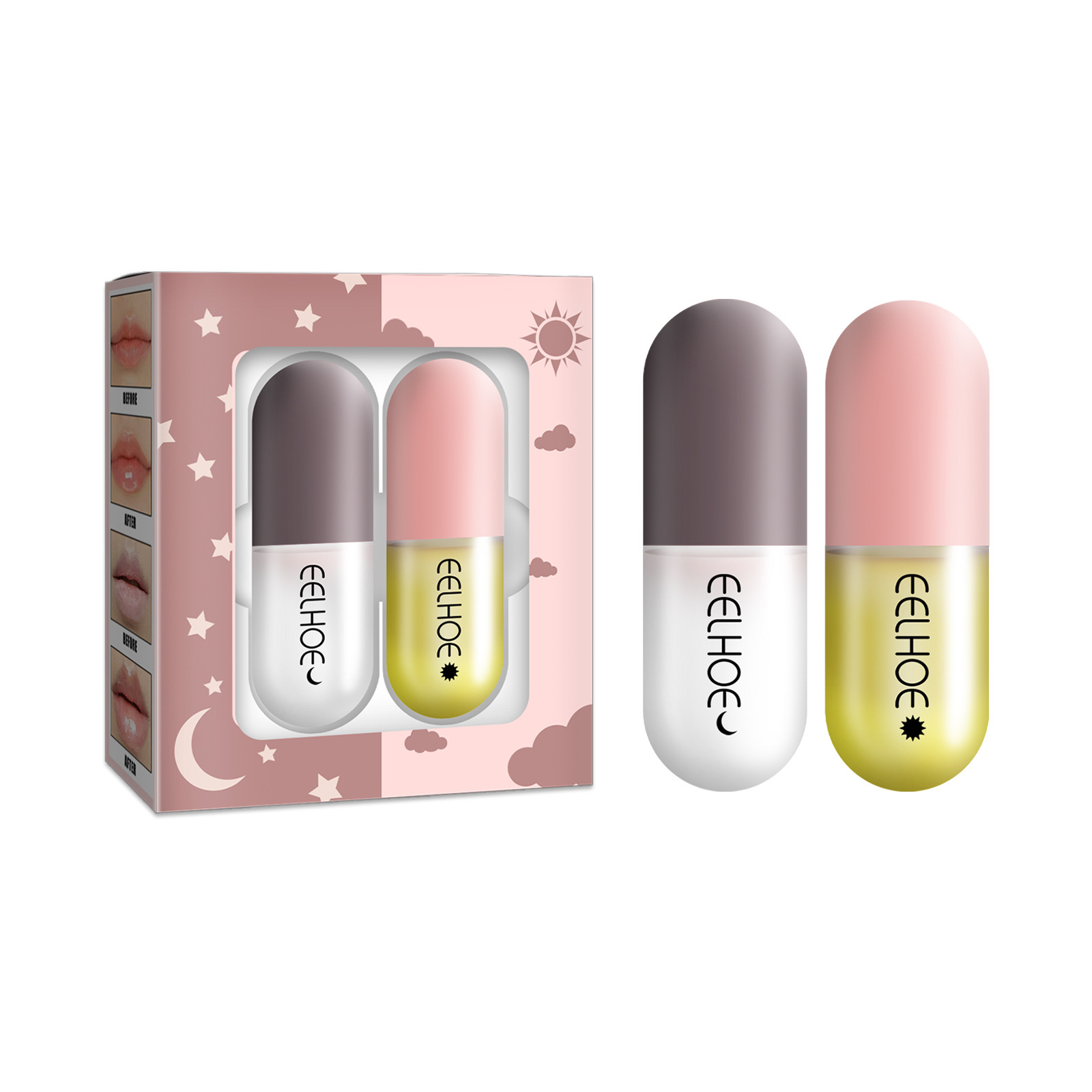 Plump Lip Enhancer Plump Lip Balm Moisturizing Filler Natural Lips Care Essence Kit