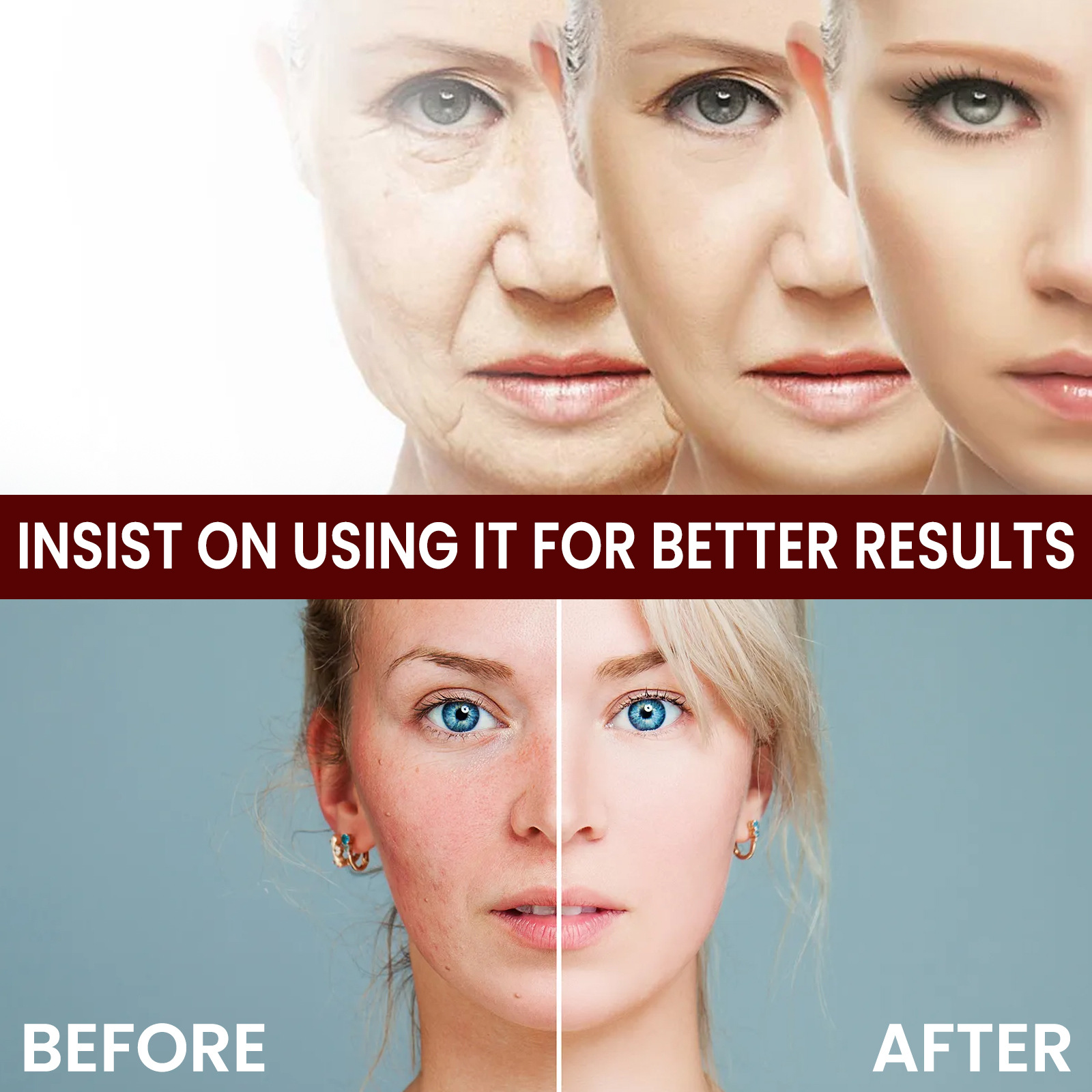 Whitening Cream White Rice Facial Moisturizer Anti Aging Wrinkles Remove Fade Fine Lines Tighten Pore Rejuvenating Moisturizing Brightening Nourishing