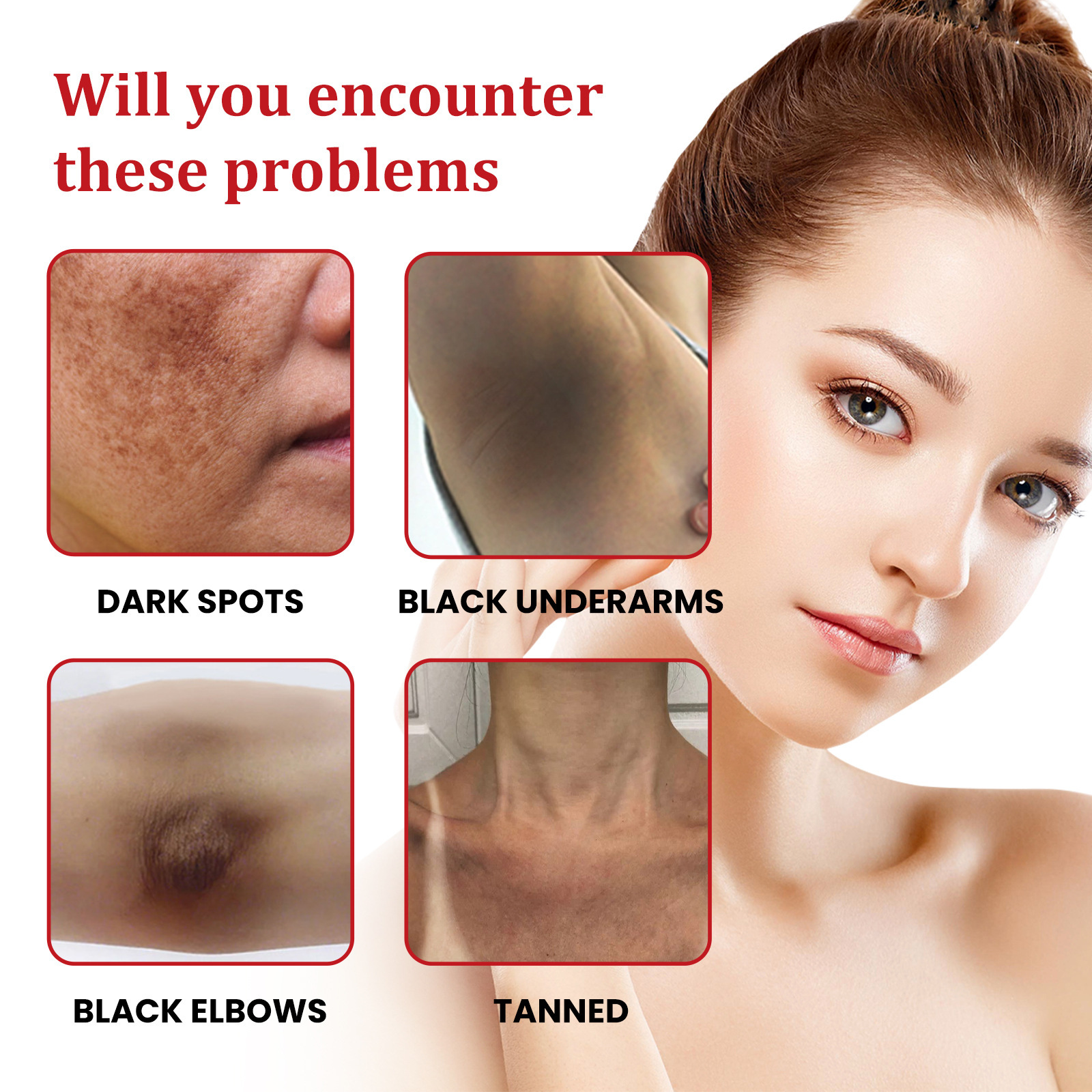 Dark Spot Repair Cream Moisturizer Anti-dark Spot Fine Lines Pigment Remover Cream Whitening Brighten Moisturizing