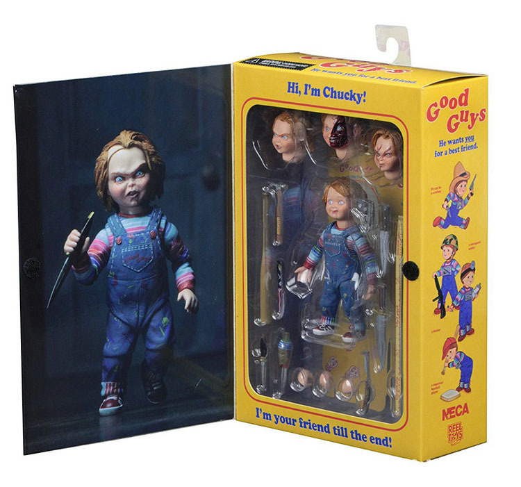 NECA Chucky 4 inch Scale Action Figure Ultimate Chucky Multicolour