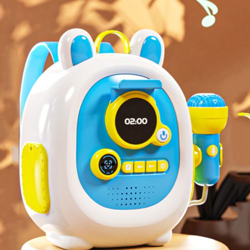 Karaoke Machine Kids Bluetooth Speaker for Kid Adult Toy Gift for Girl Boy Birthday Children