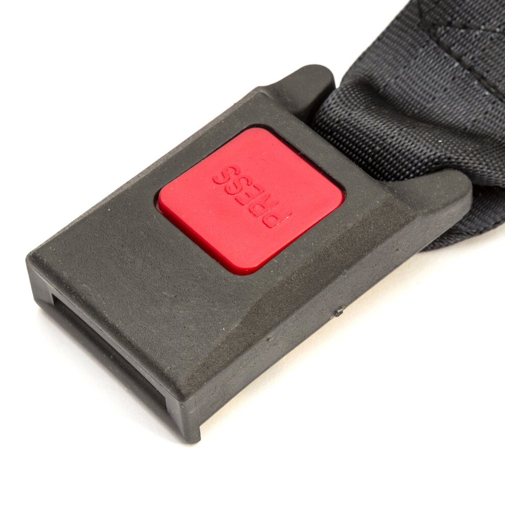 Adjustable Static Lap Seat Belt Universal 2 Point Safety Harness Strap Seatbelt