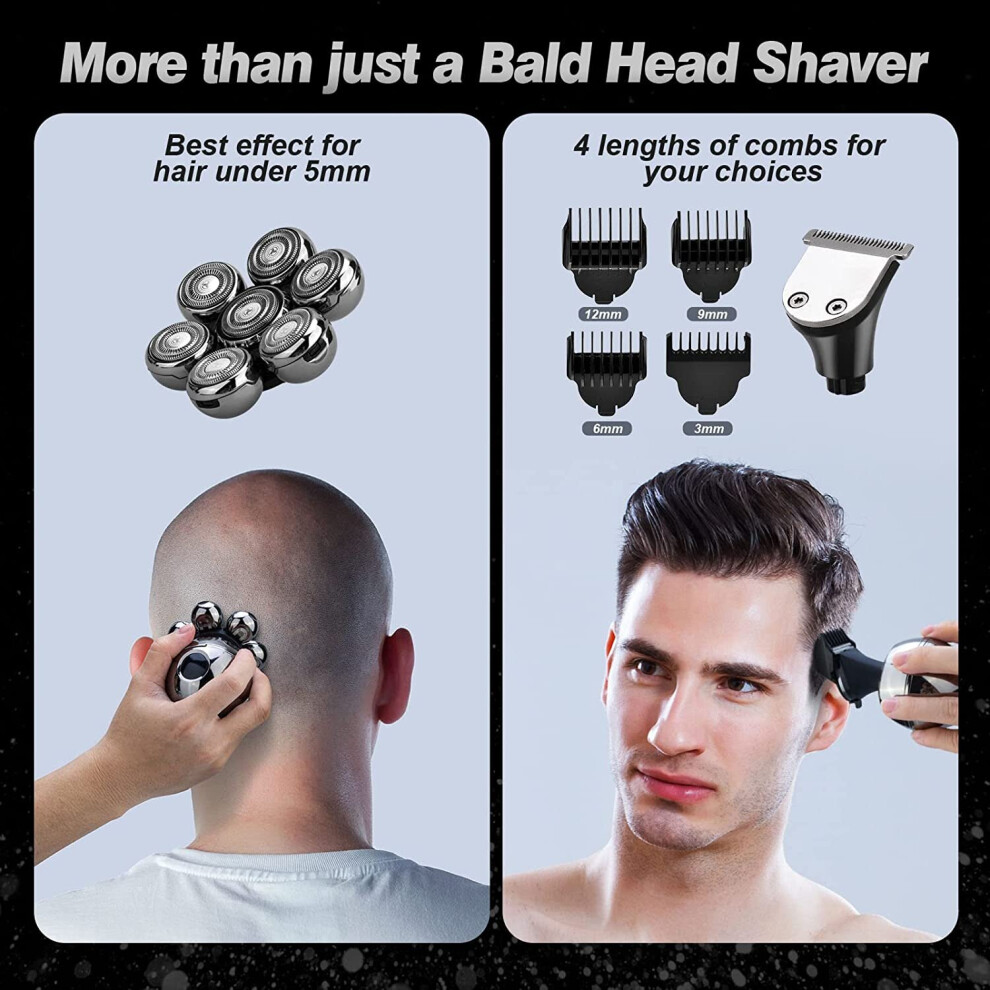 Head Shavers for Bald Men Electric Razor Wet Dry Cordless Skull Shaver