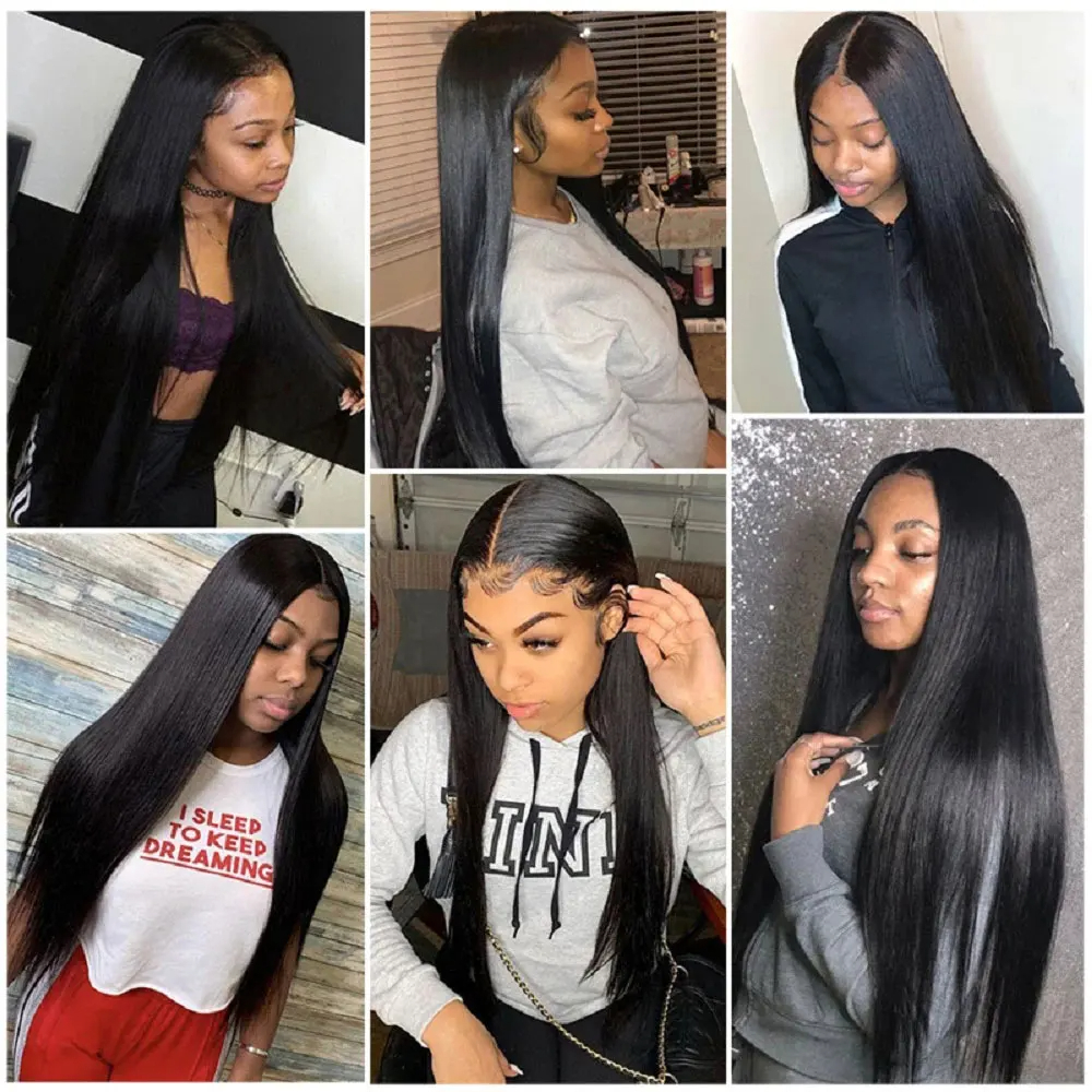 (1pc 8 inches) 12A Brazilian Bone Straight Hair Bundles Wholesale Cheap Natural Color 100 Percent Virgin Human Hair Extensions For Black Women