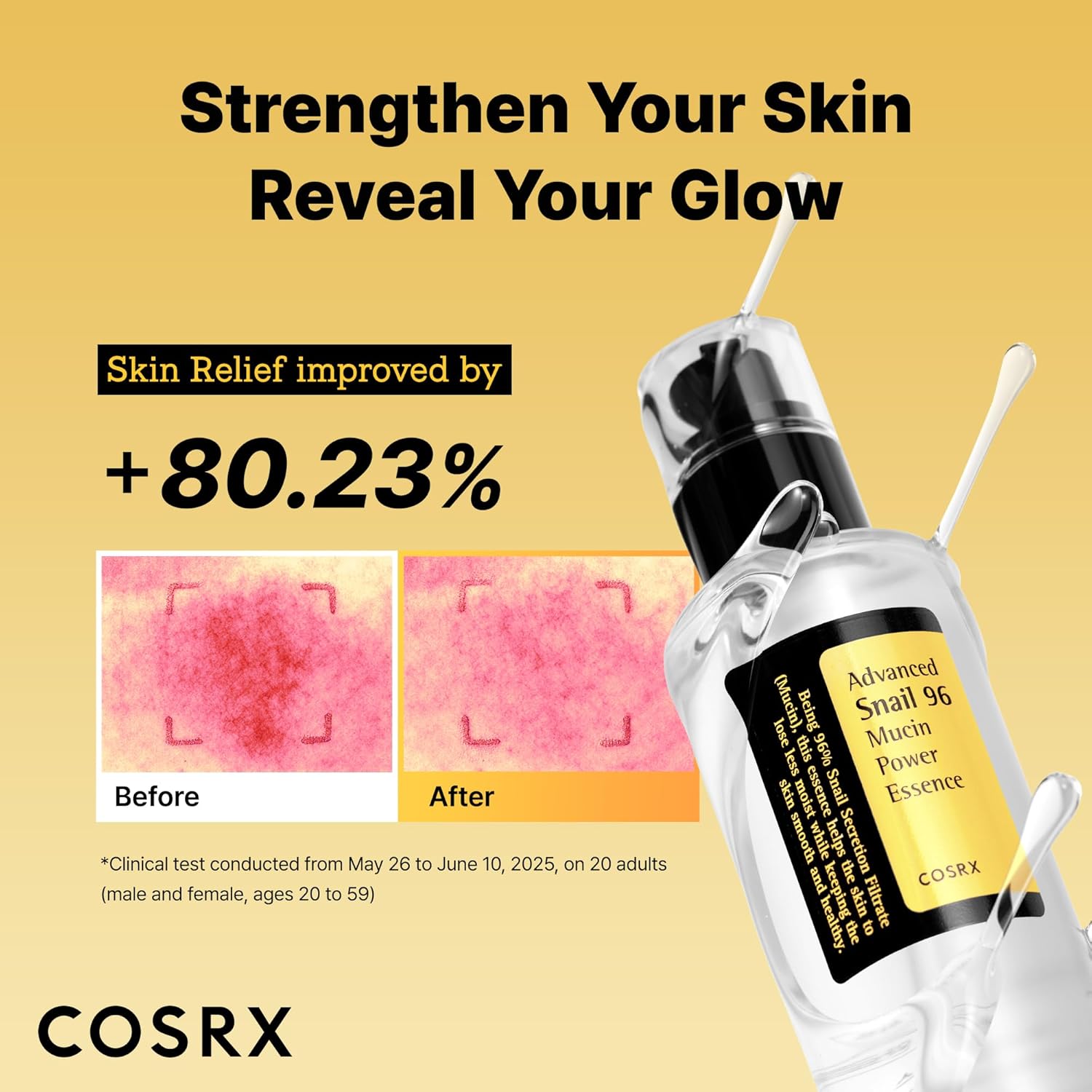 COSRX Advanced Snail 96 Mucin Power Essence Face Serums 100ml - Snail Secretion Filtrate Skin Repair Serum Korean Skin Care
