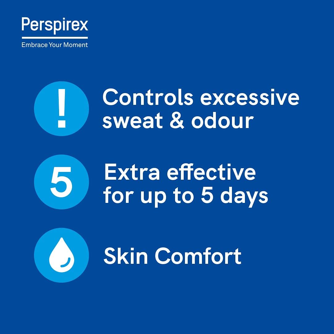 PERSPIREX Extra Strength Antiperspirant Roll On ORIGINAL 20ml Fresh Scent 3 days Odour Protection