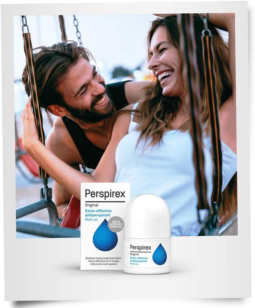PERSPIREX Extra Strength Antiperspirant Roll On ORIGINAL 20ml Fresh Scent 3 days Odour Protection