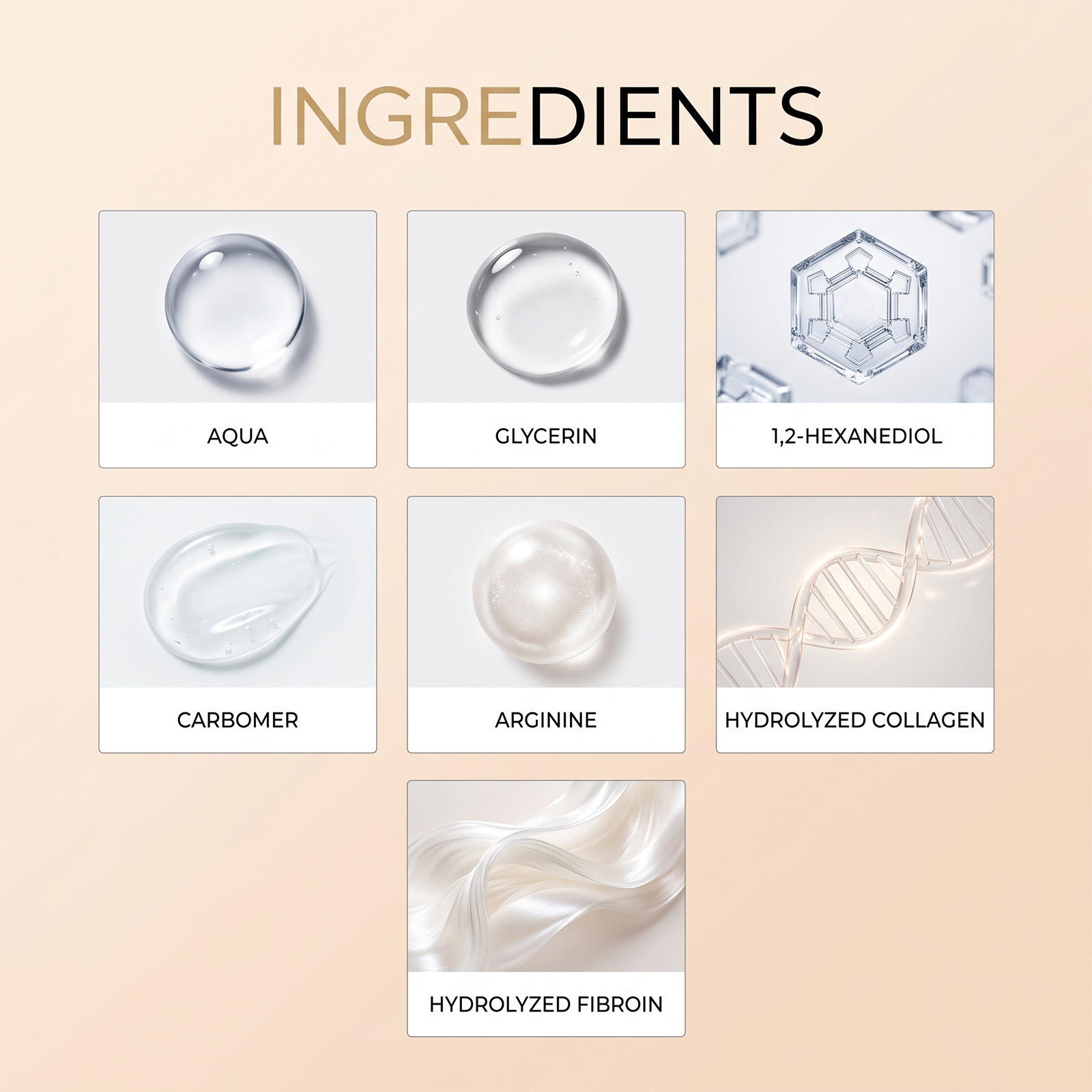 Collagen Silk Peptide Soft Moist Ampoule Facial Skin Care Essence Concentrate Daily Beauty Hydrating Repair Serum Treatment