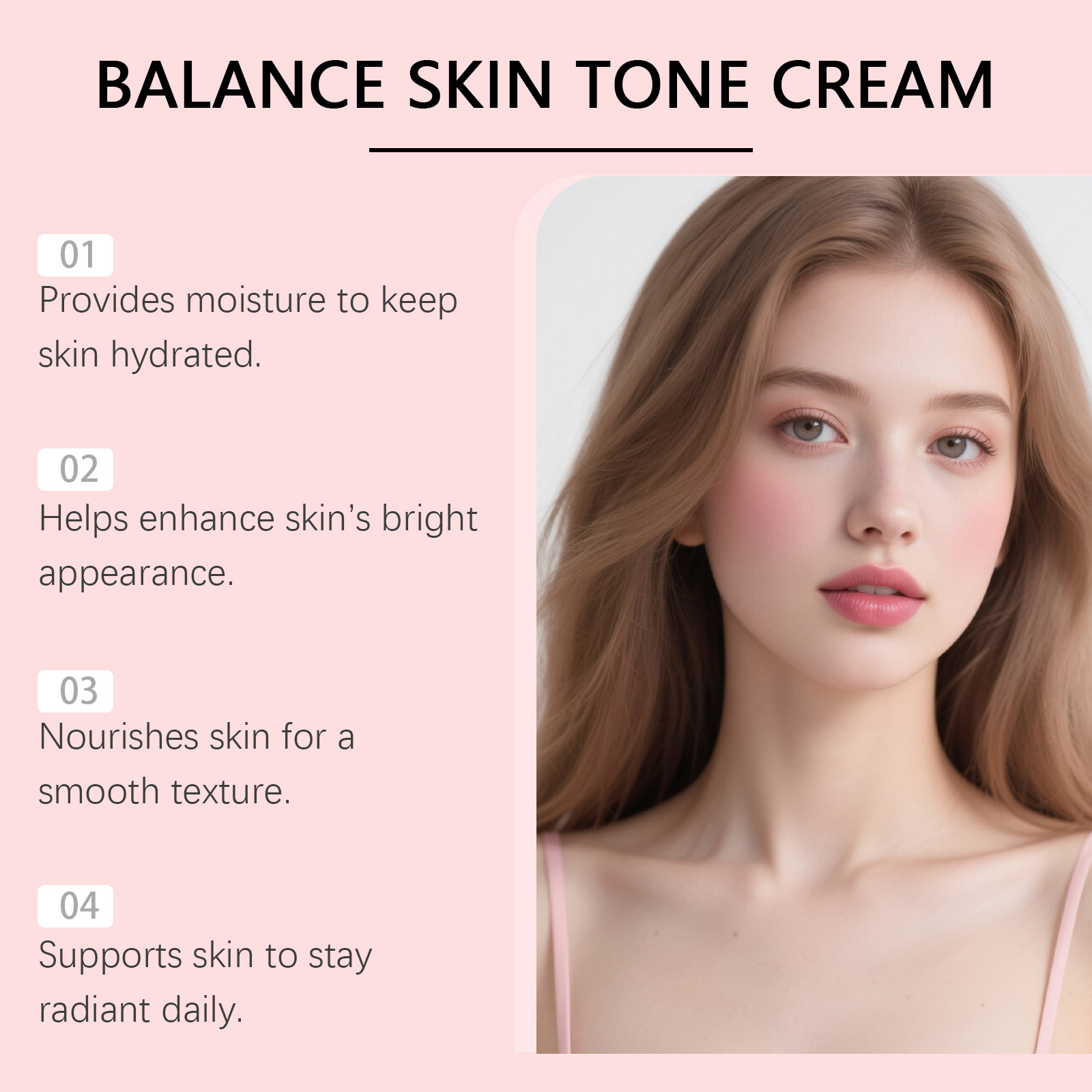 Moisturizing Brightening Face Cream Daily Gentle Smooth Soft Delicate Refreshing Quick Absorb Hydrate Skin Care