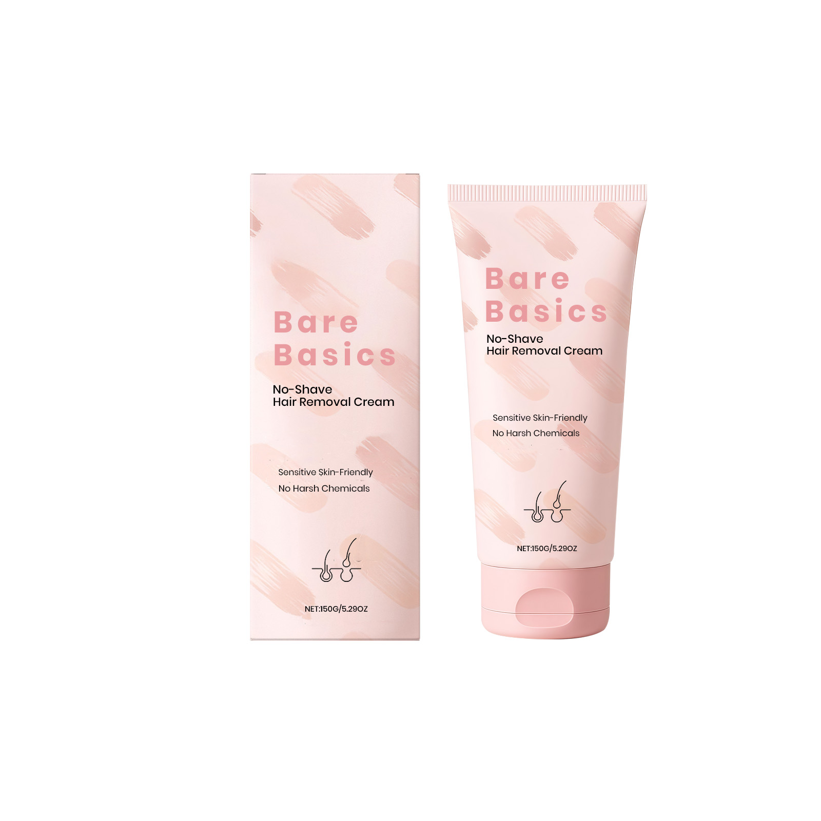 Body Depilatory Cream Mild Cleansing Smooth Delicate Non Irritating Hydrating Comfortable Refreshing Whole Body Skin