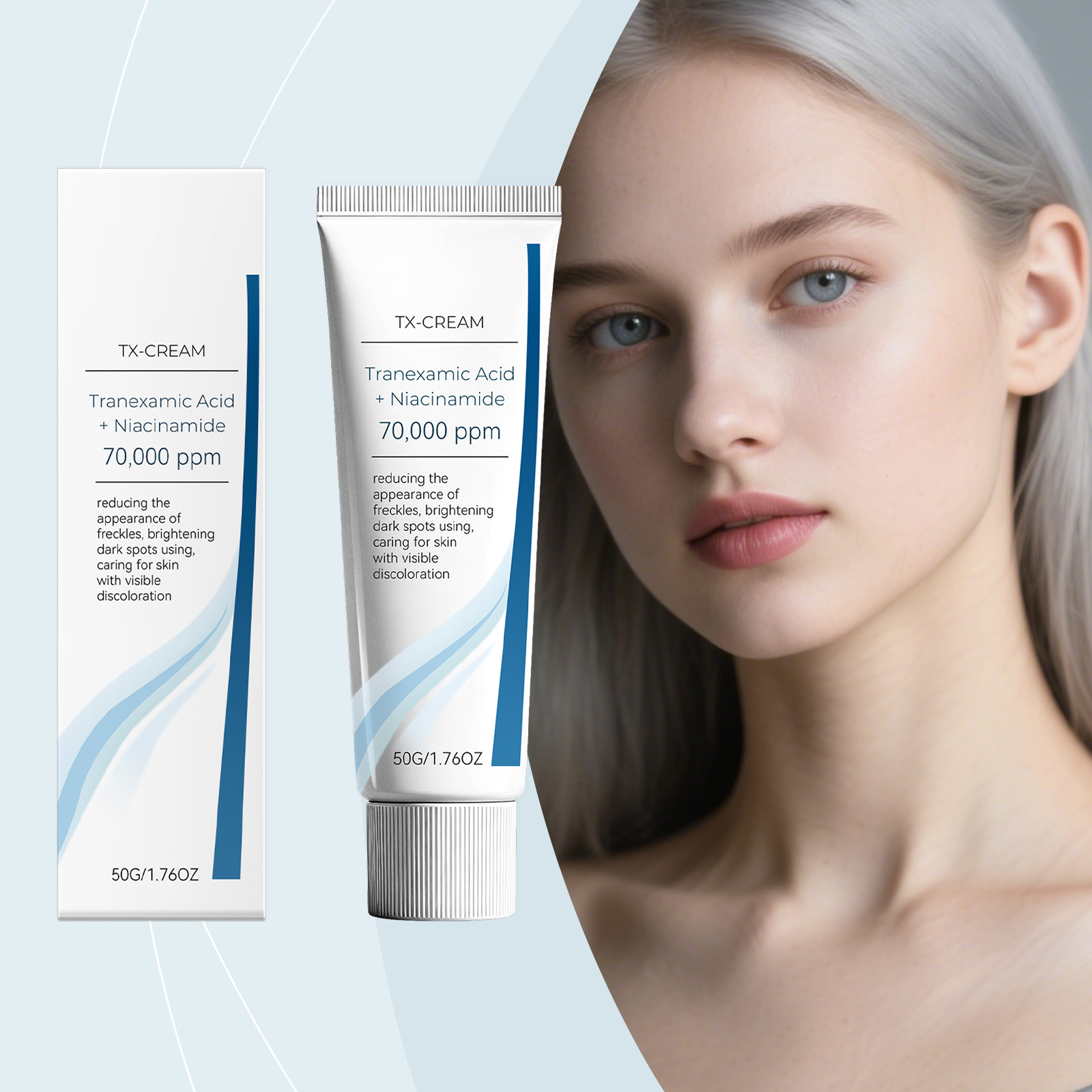 Brightening Skin Renew Cream Moisturizes Hydrates Softens Evens Complexion Makeup Base Pre Makeup Skincare Lotion