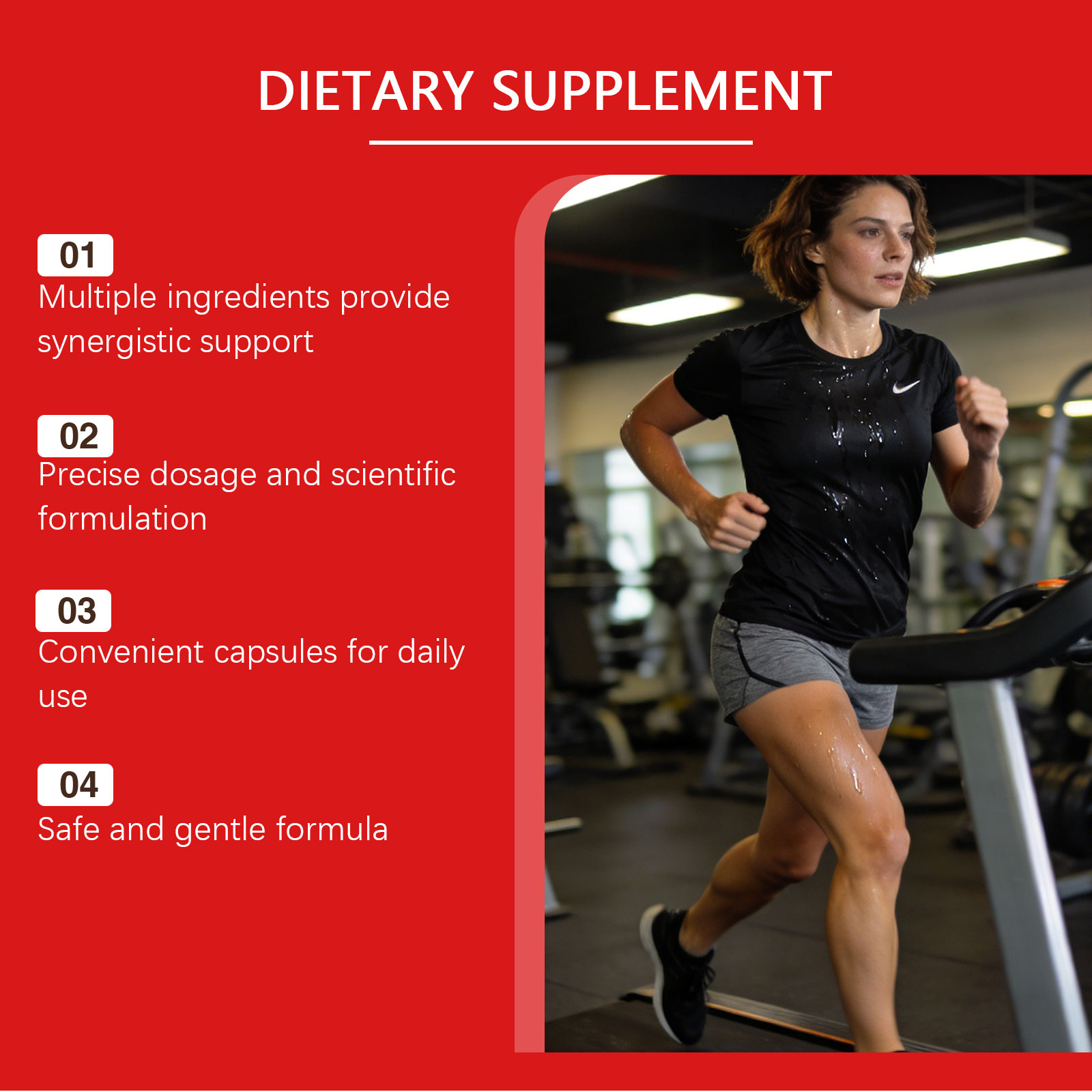 Carbohydrate Support Capsules Daily Mild Formula Care Body Comfort Boost Vitality Wellness Supplement For Ordinary Physical Maintenance