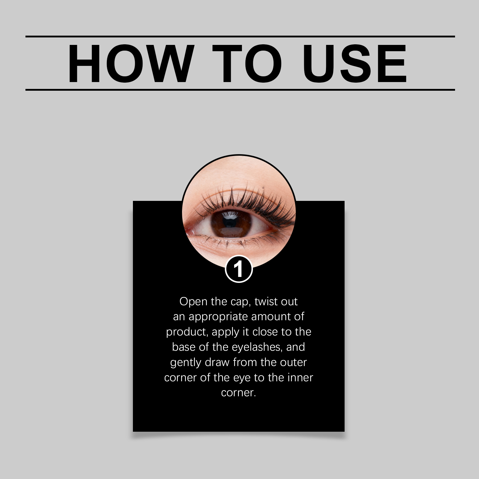 (Black) Matte Waterproof Eye Liner Pen Natural Anti Smudge Easy Grip Silky Smooth Rich Color Eye Beauty