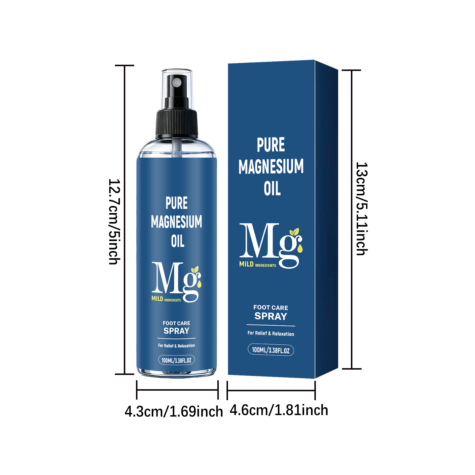 Foot Care Spray Fresh Moist Easy Absorb Dry Convenient Sole Instep Skin Daily Comfort Treatment