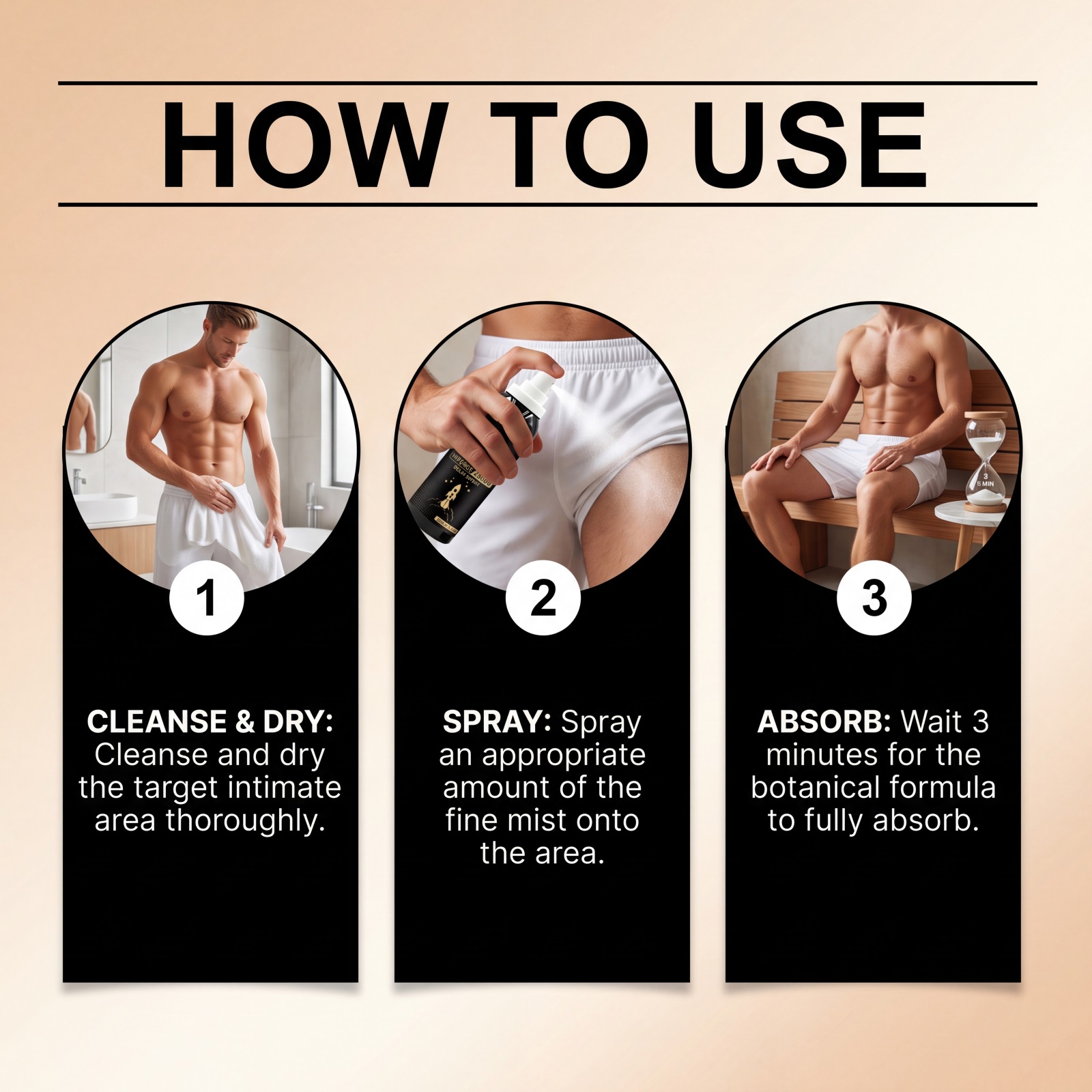 Men Care Spray Moist Gentle Quick Absorb Convenient Hydrate Daily Body Skin Care