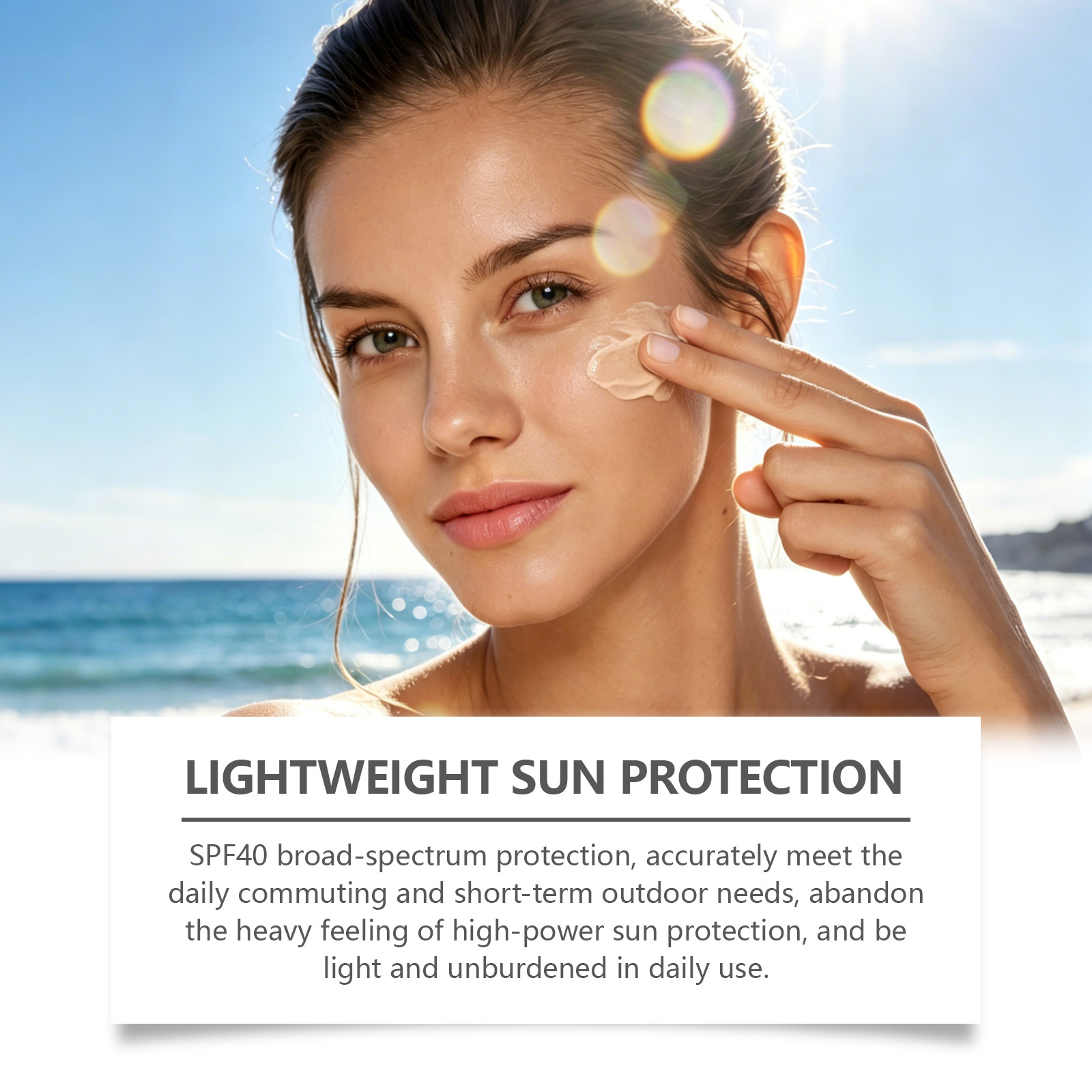 Daily Soft Protection Cream Refreshing Hydrating Light Gentle Care For Summer Outdoor Skin Daily Maintenance