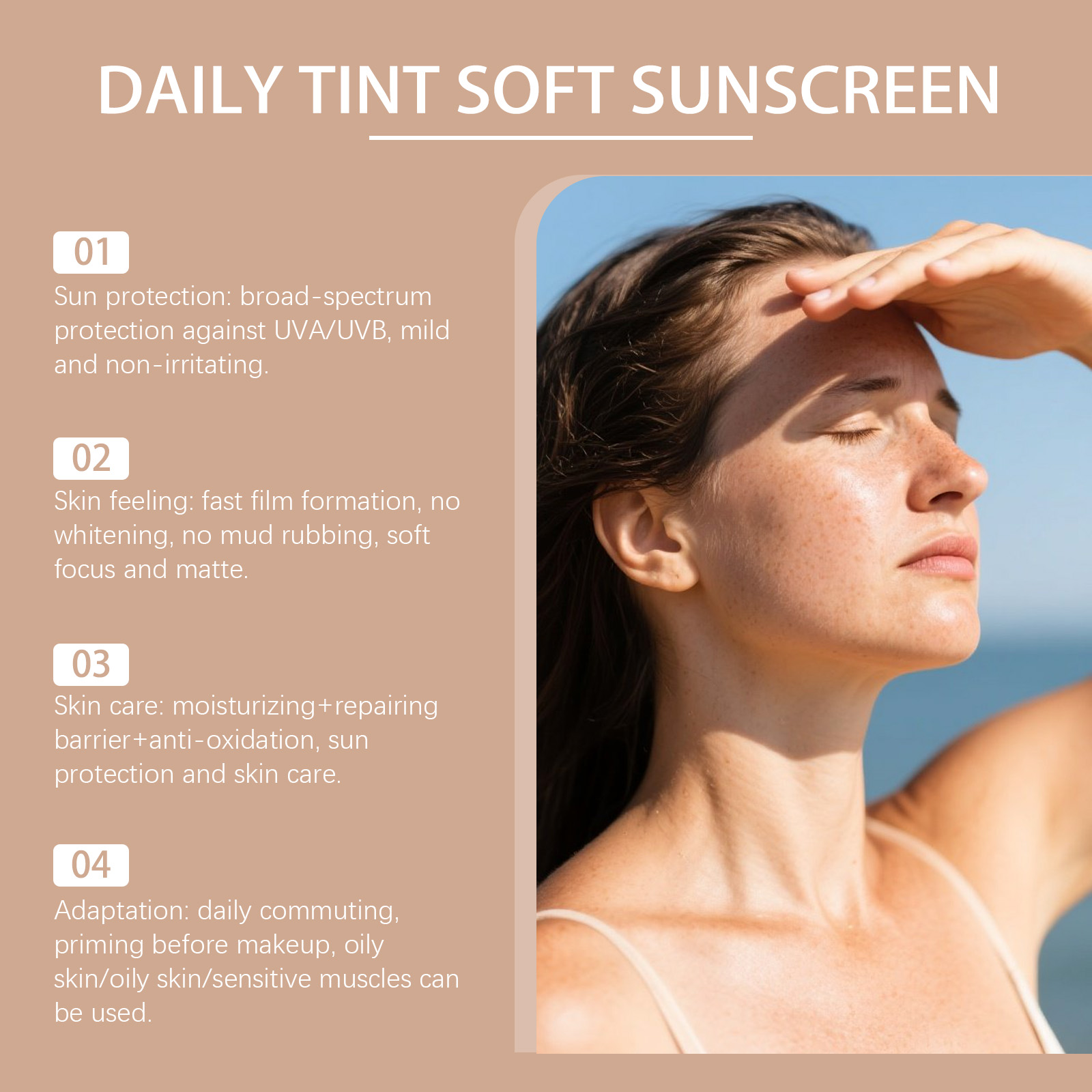 Daily Soft Protection Cream Refreshing Hydrating Light Gentle Care For Summer Outdoor Skin Daily Maintenance