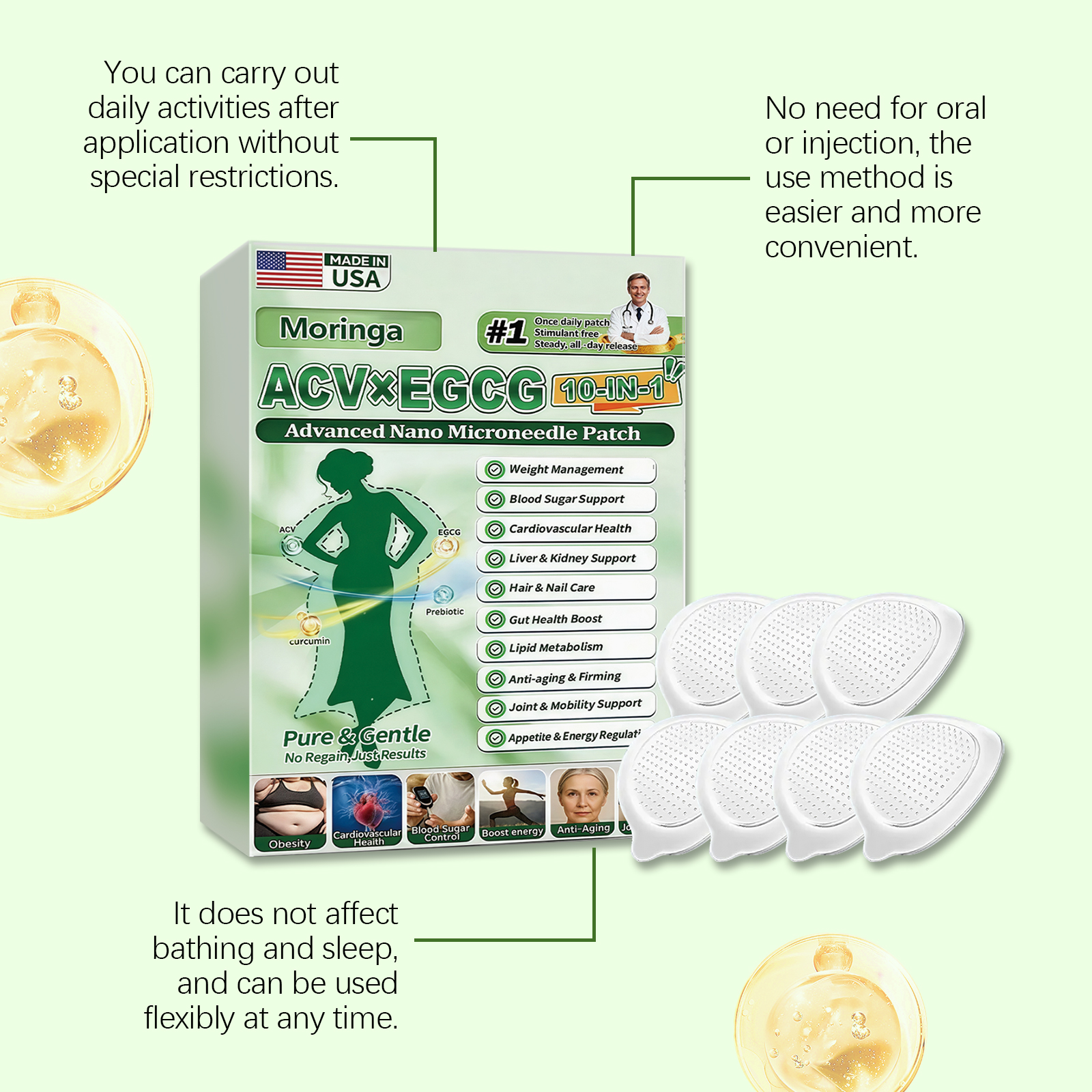 Body Care Patch Mild Sticking Cozy Daily External Partial Skin Body Contour Care Sticker