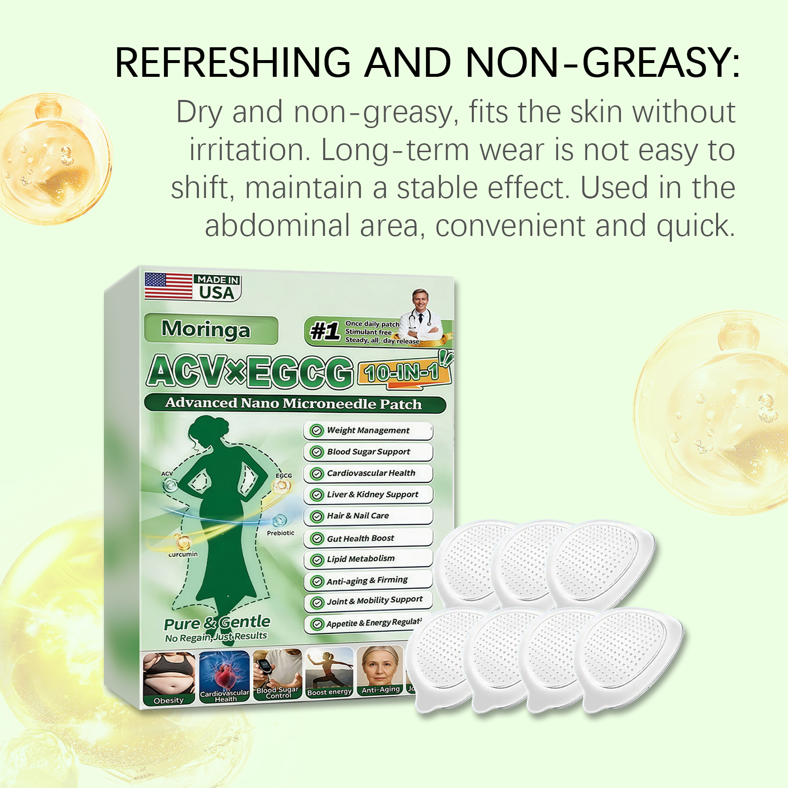 Body Care Patch Mild Sticking Cozy Daily External Partial Skin Body Contour Care Sticker