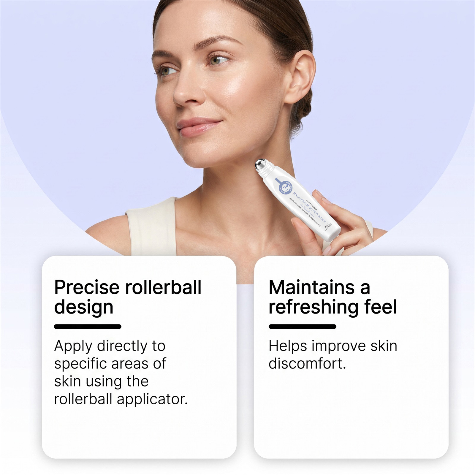 Skin Magnesium Oil Care Pen Mild Formula Nourish Body Skin Smooth Rejuvenate Moisturize Care Skin