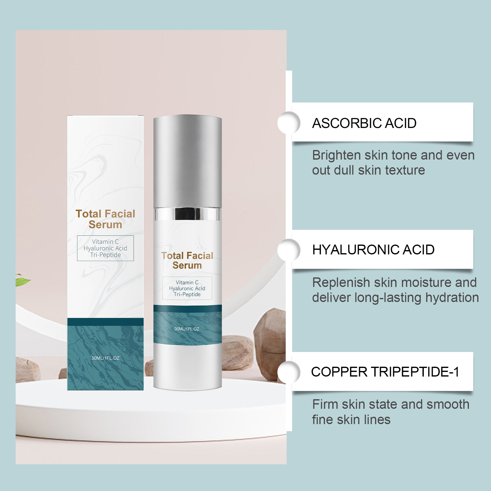 Facial Essence Tender Skin Moisturizing Glossy Daily Hydrating Mild Refreshing Skincare Facial Care