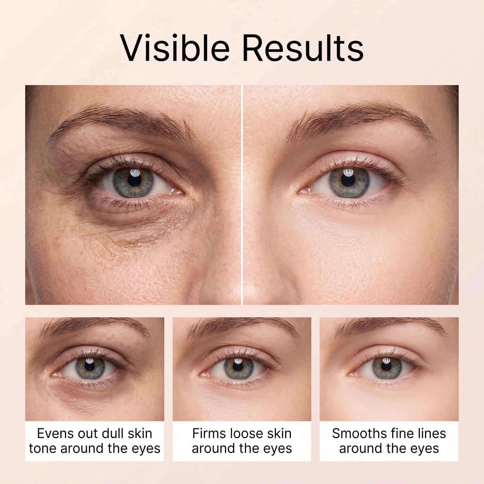 Rich Nourishing Eye Cream Soft Smooth Light Moisturizing Skin Delicate Hydrating Daily Eye Care