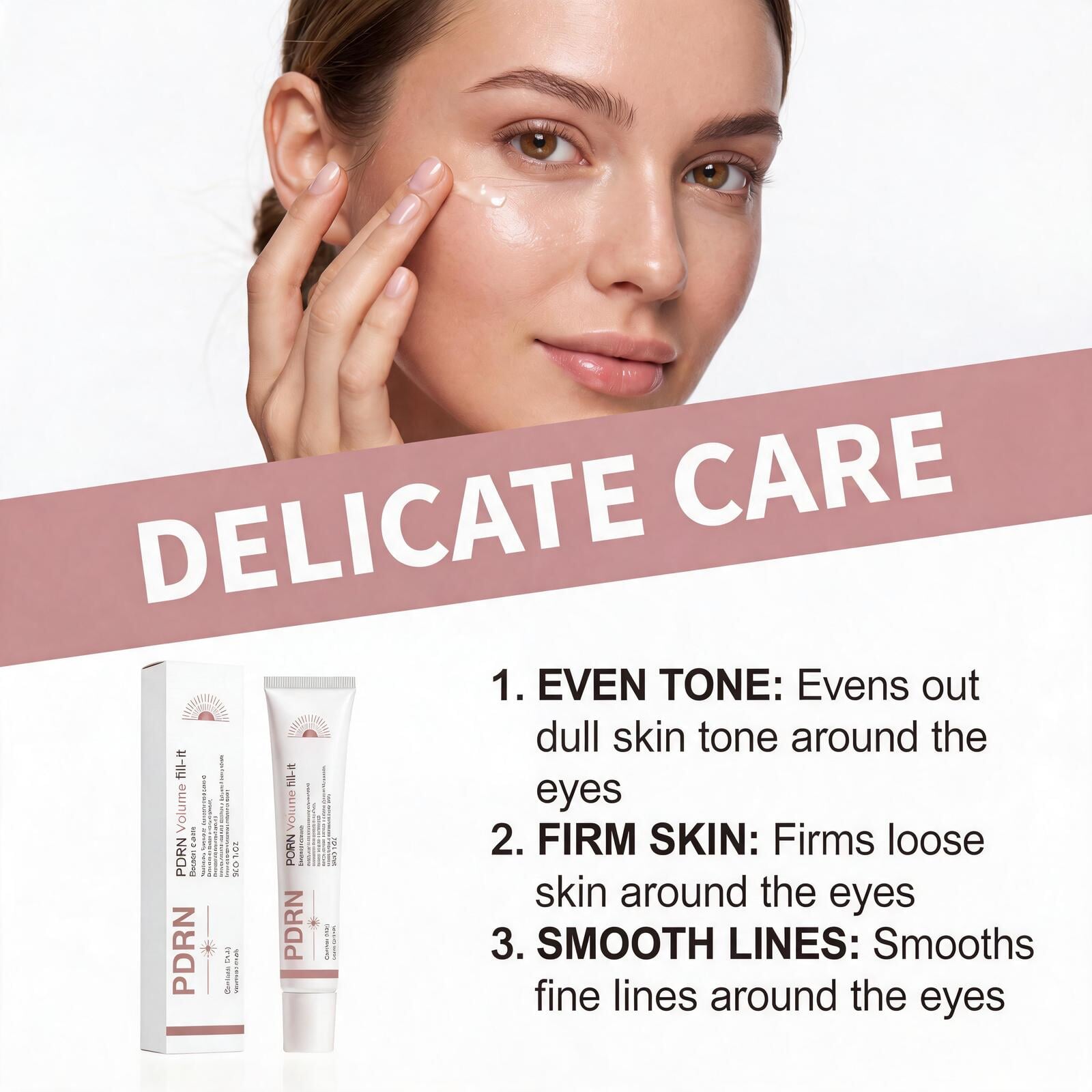 Rich Nourishing Eye Cream Soft Smooth Light Moisturizing Skin Delicate Hydrating Daily Eye Care