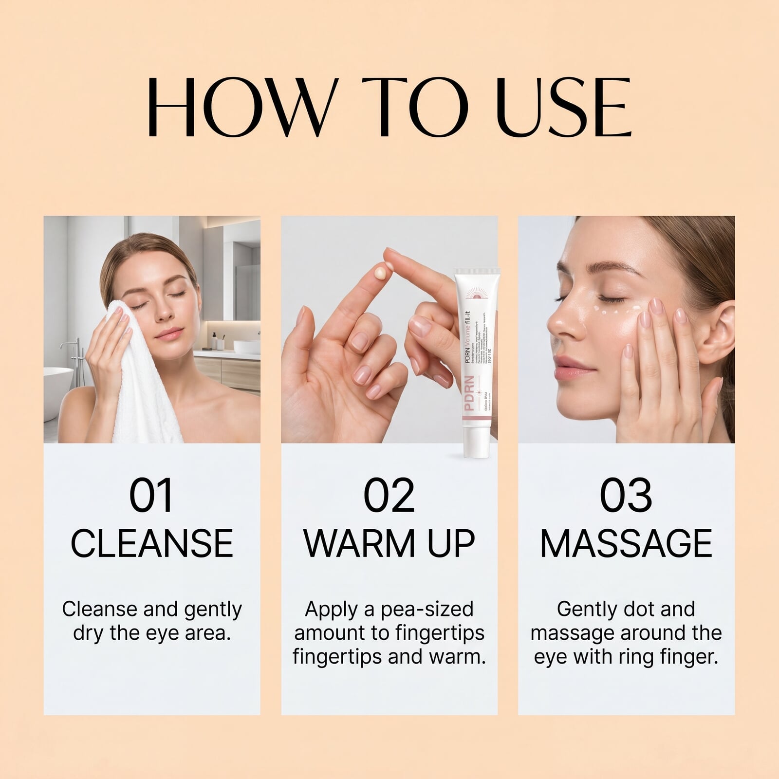 Rich Nourishing Eye Cream Soft Smooth Light Moisturizing Skin Delicate Hydrating Daily Eye Care
