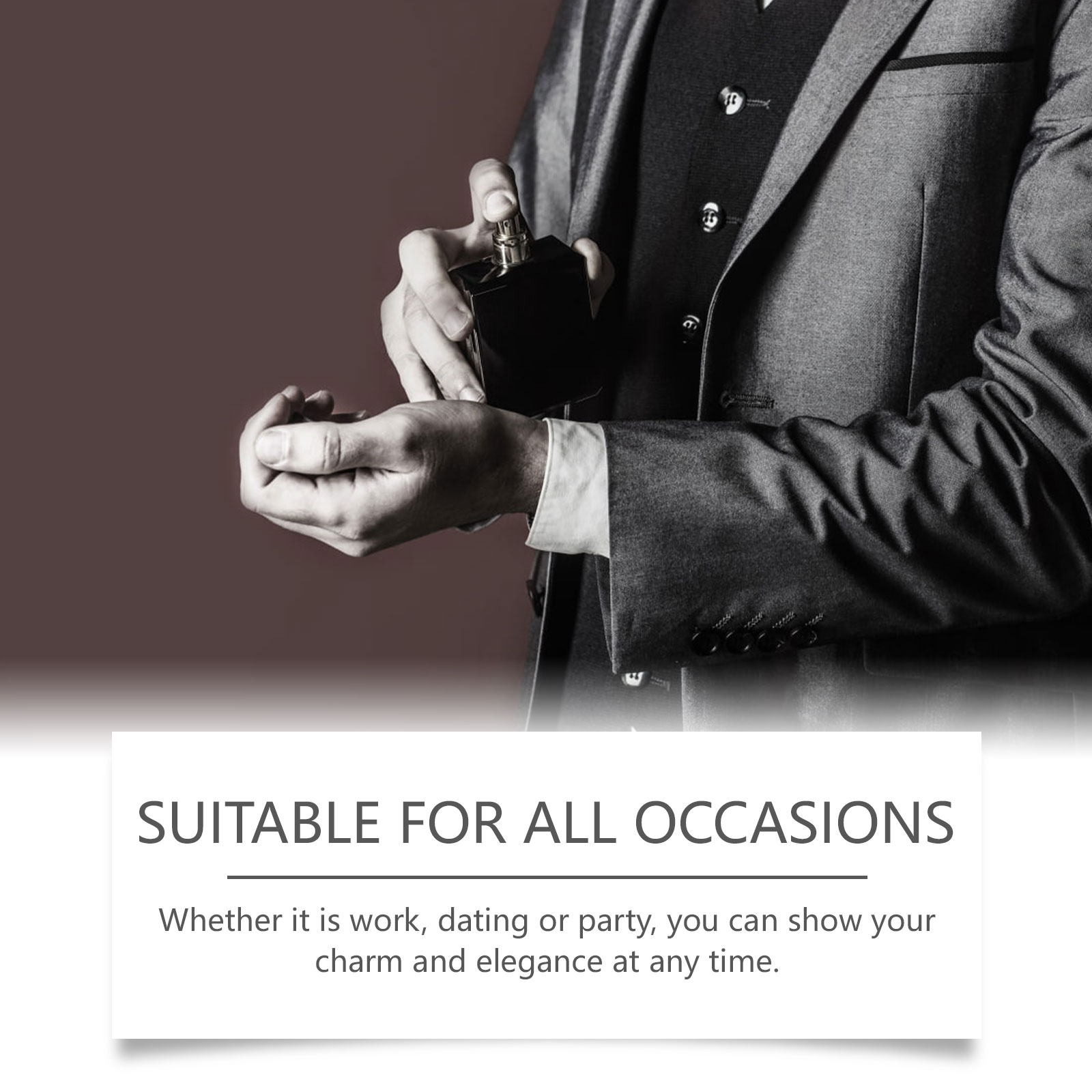 Men Perfume Fresh Forest Cologne Woody Fragrance Mild Gentle Long Lasting Charming Male Daily Scent